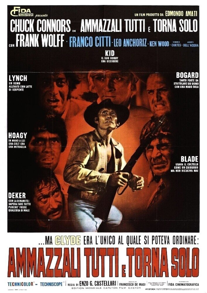 Poster de Ammazzali tutti e torna solo