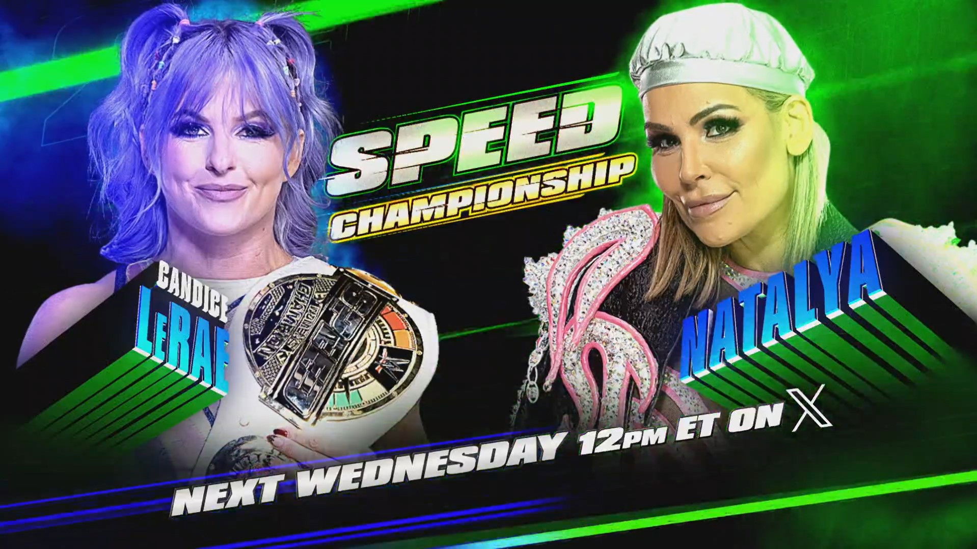 January 8, 2025 - Candice LeRae vs Natalya