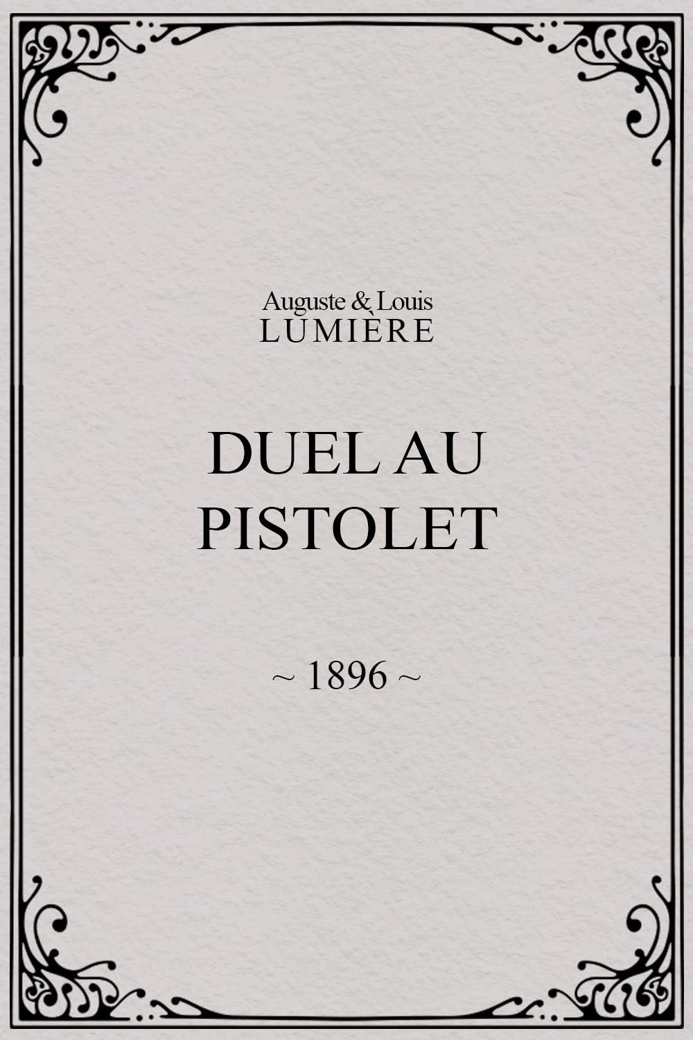 Poster de Duel au pistolet