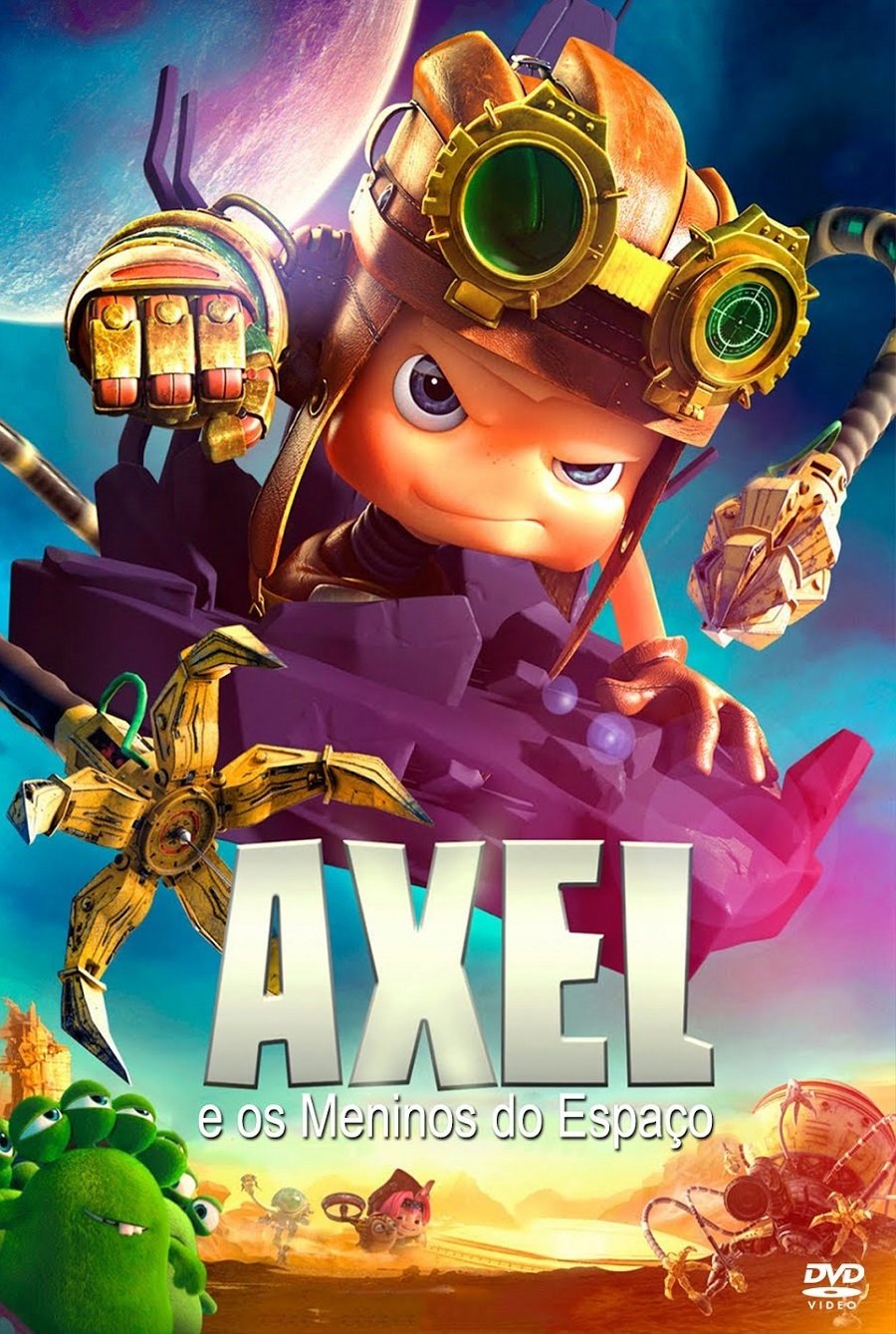 Poster de Axel e os Meninos do Espaço