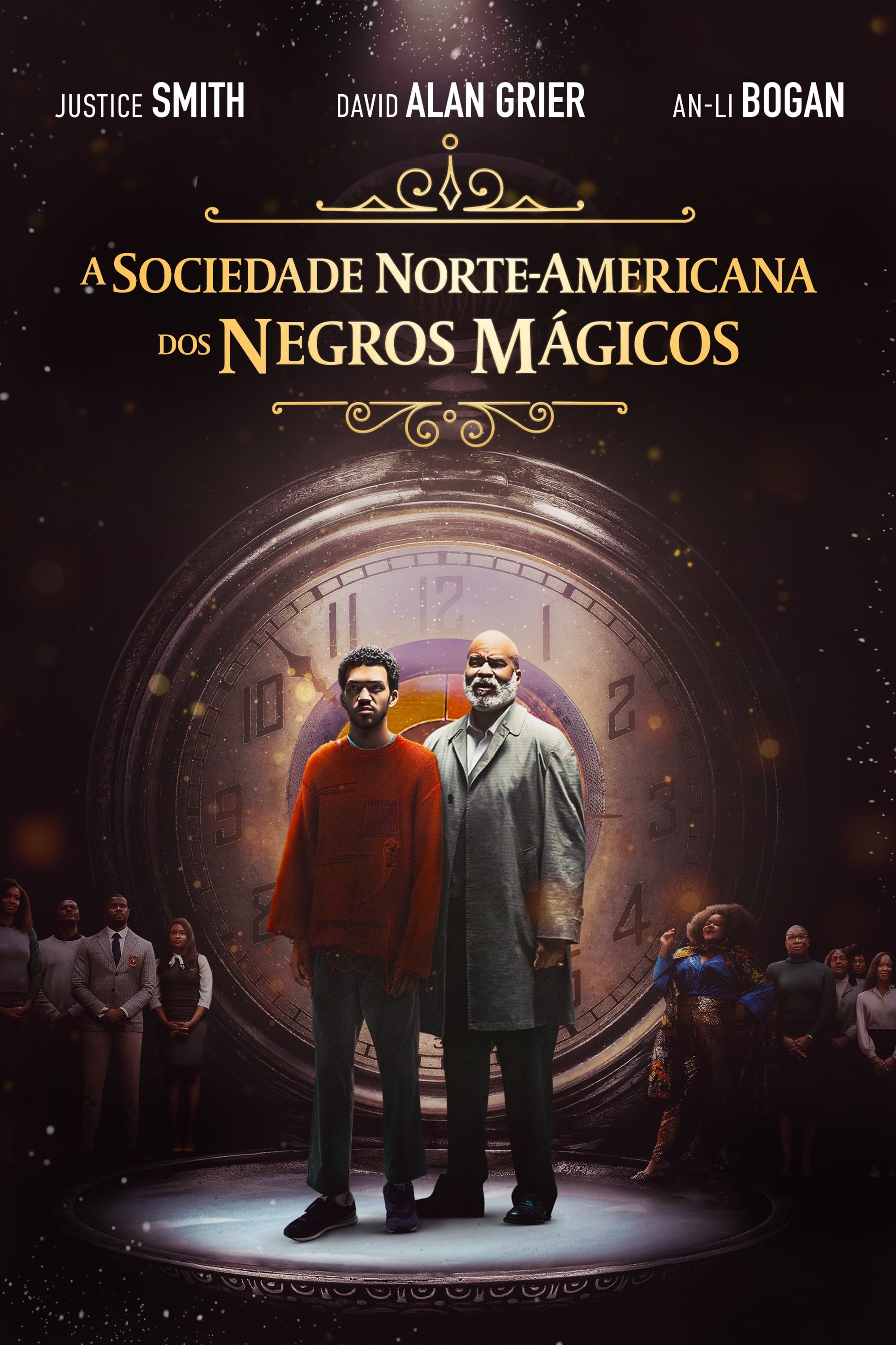 Poster de A Sociedade Norte-Americana dos Negros Mágicos