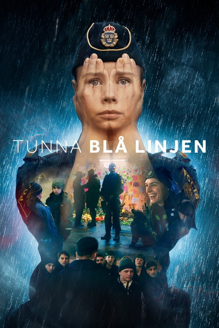 Poster de Tunna blå linjen