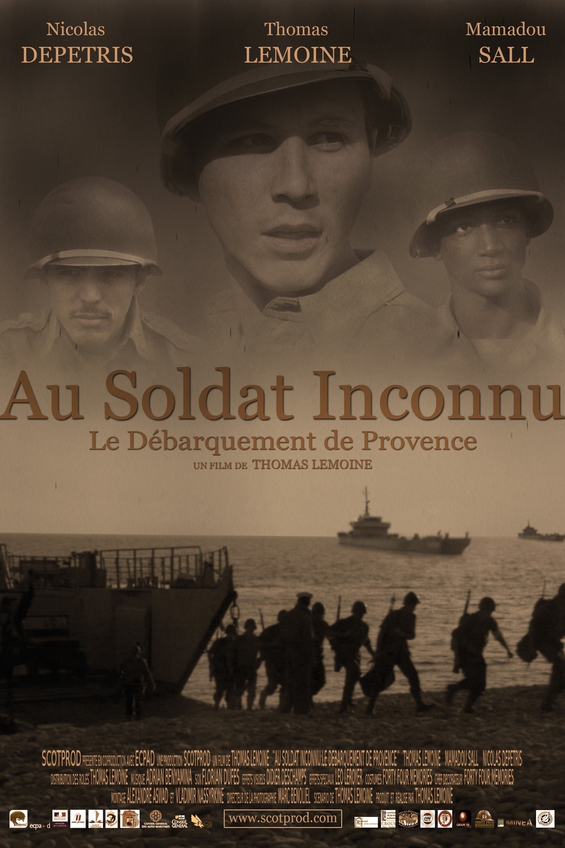 Poster de Au Soldat Inconnu, le débarquement de Provence