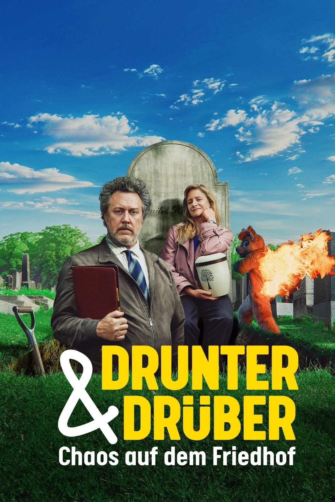 Poster de Drunter & Drüber - Chaos auf dem Friedhof