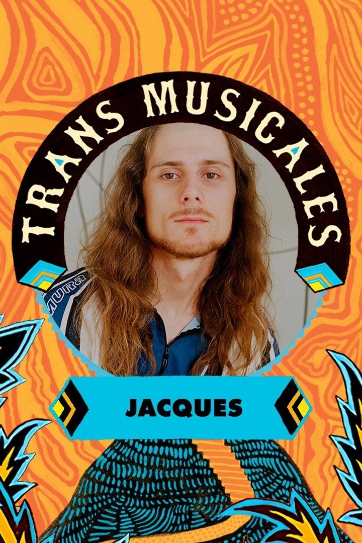 Poster de Jacques en concert aux Trans Musicales de Rennes 2023