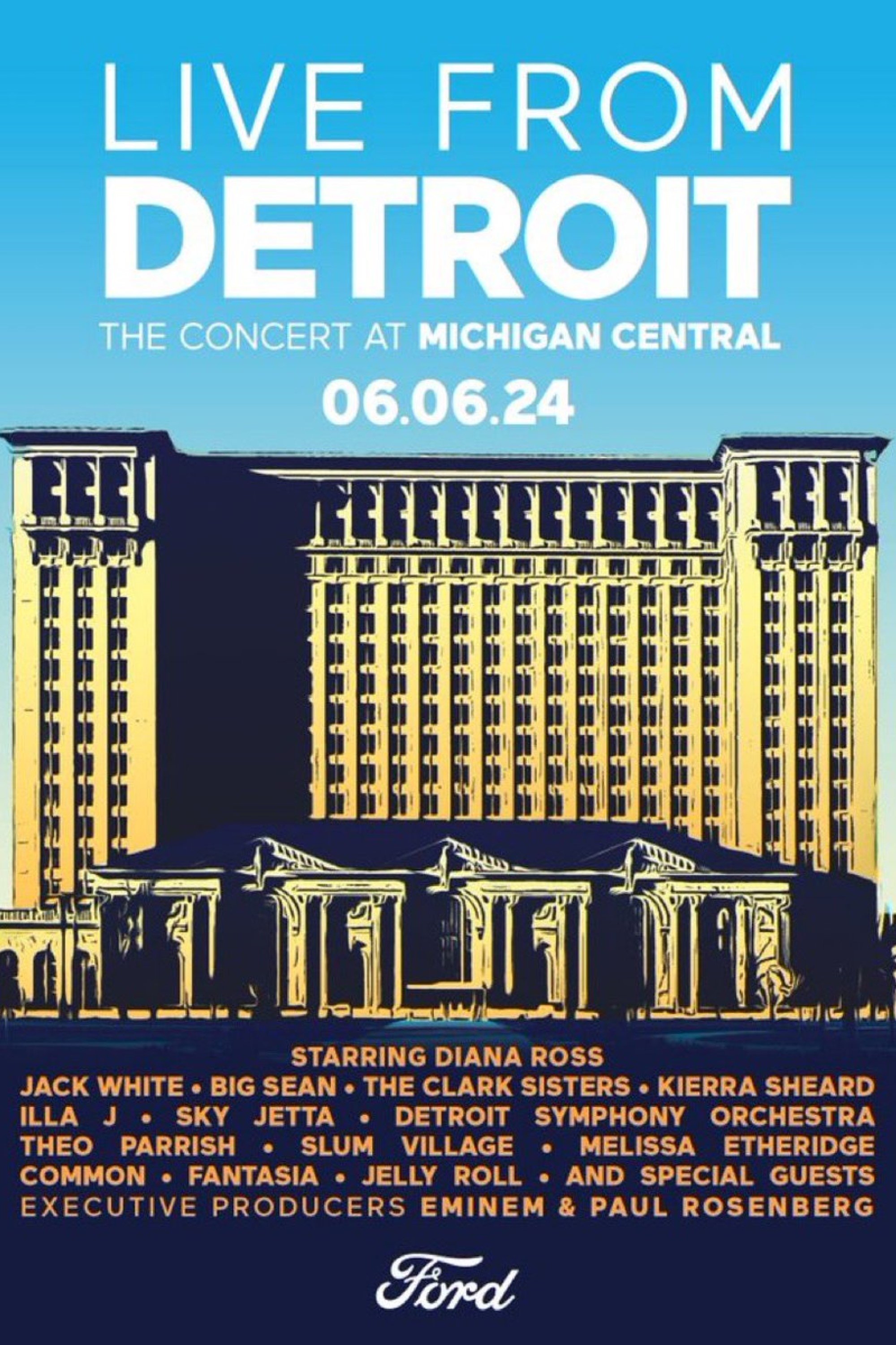 Poster de Live From Detroit: The Concert at Michigan Central
