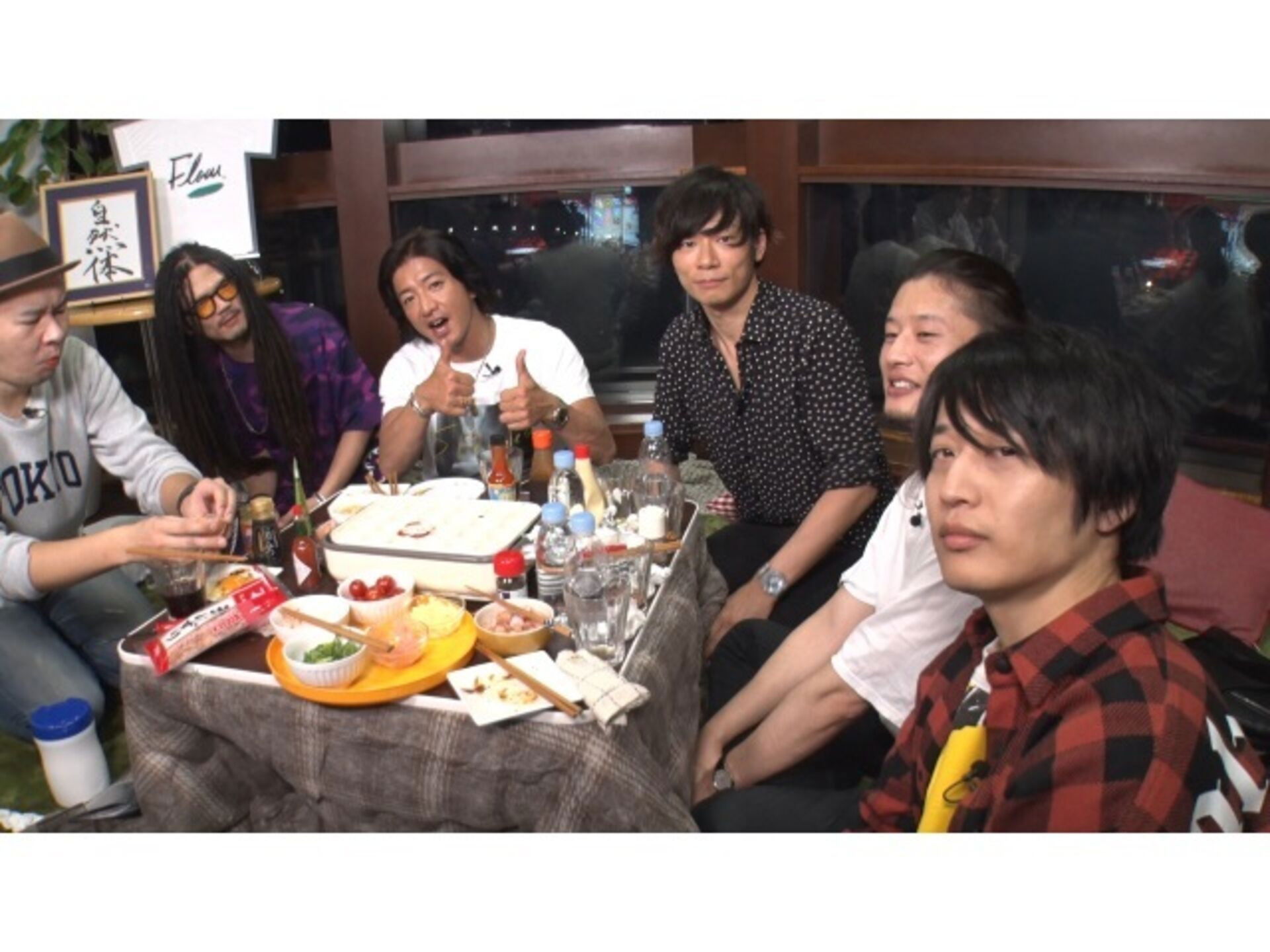 Captain Takuya bursts out laughing! Takoyaki party!