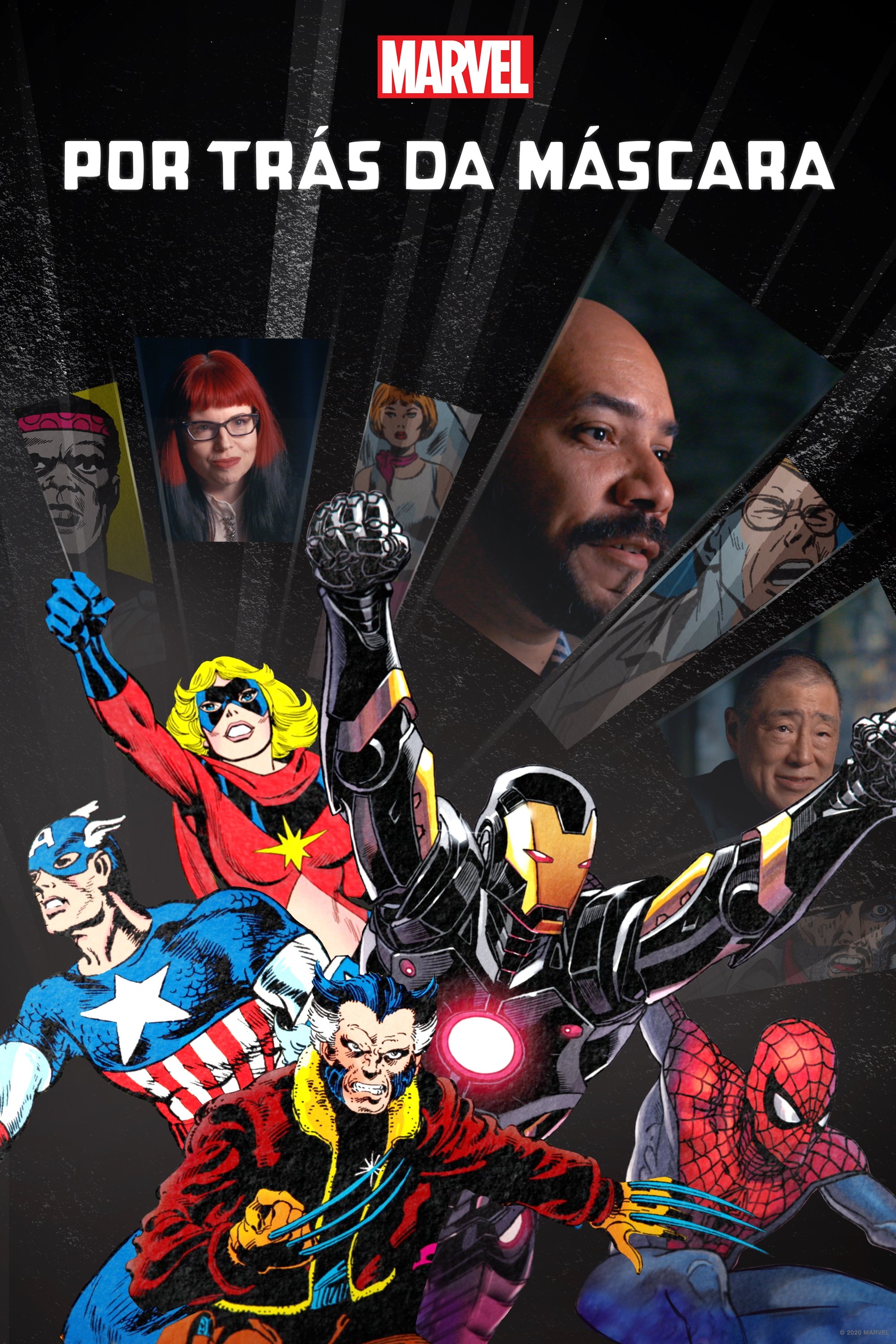 Poster de Marvel Por Trás da Máscara