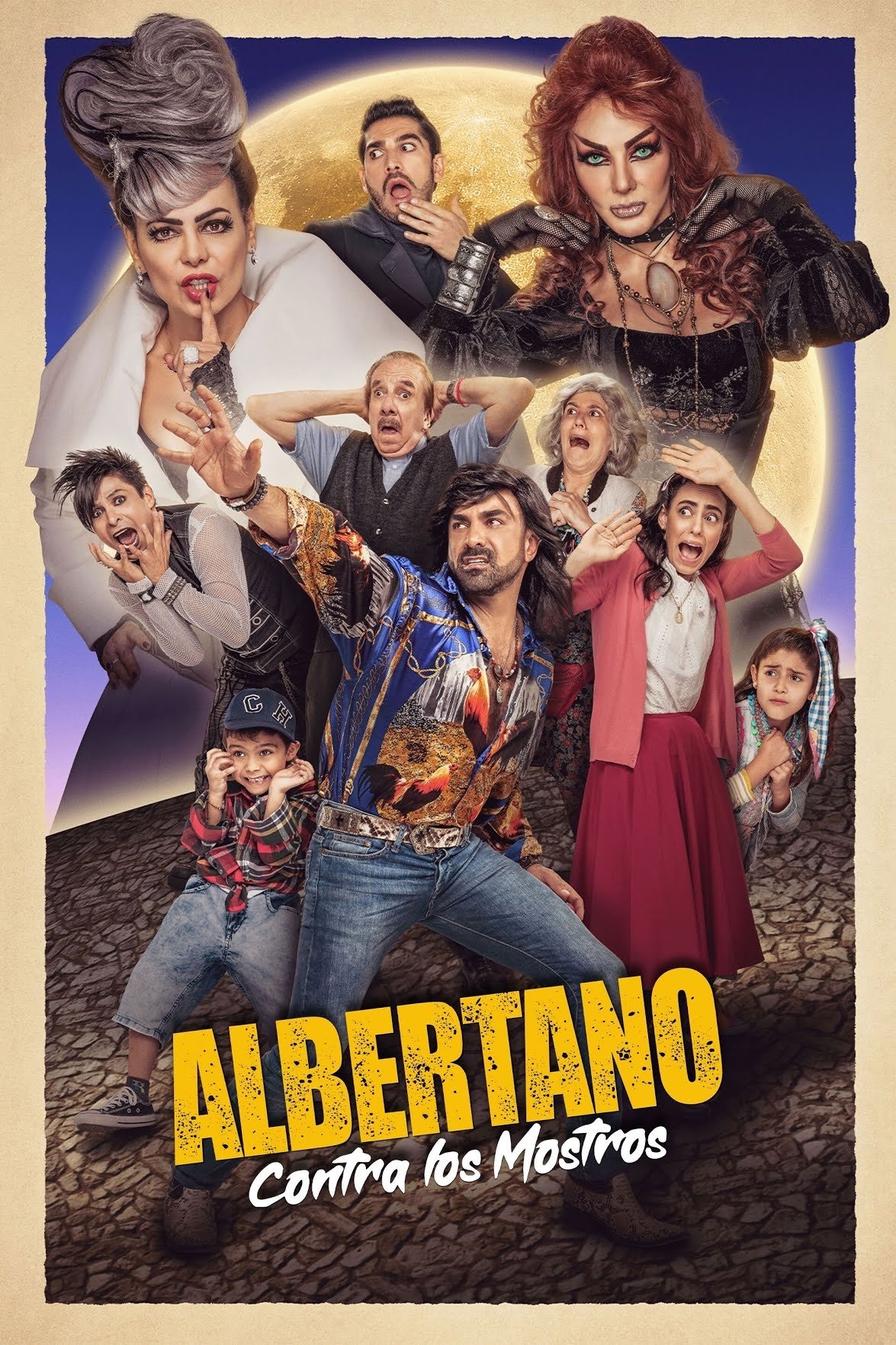 Poster de Albertano Contra los Mostros