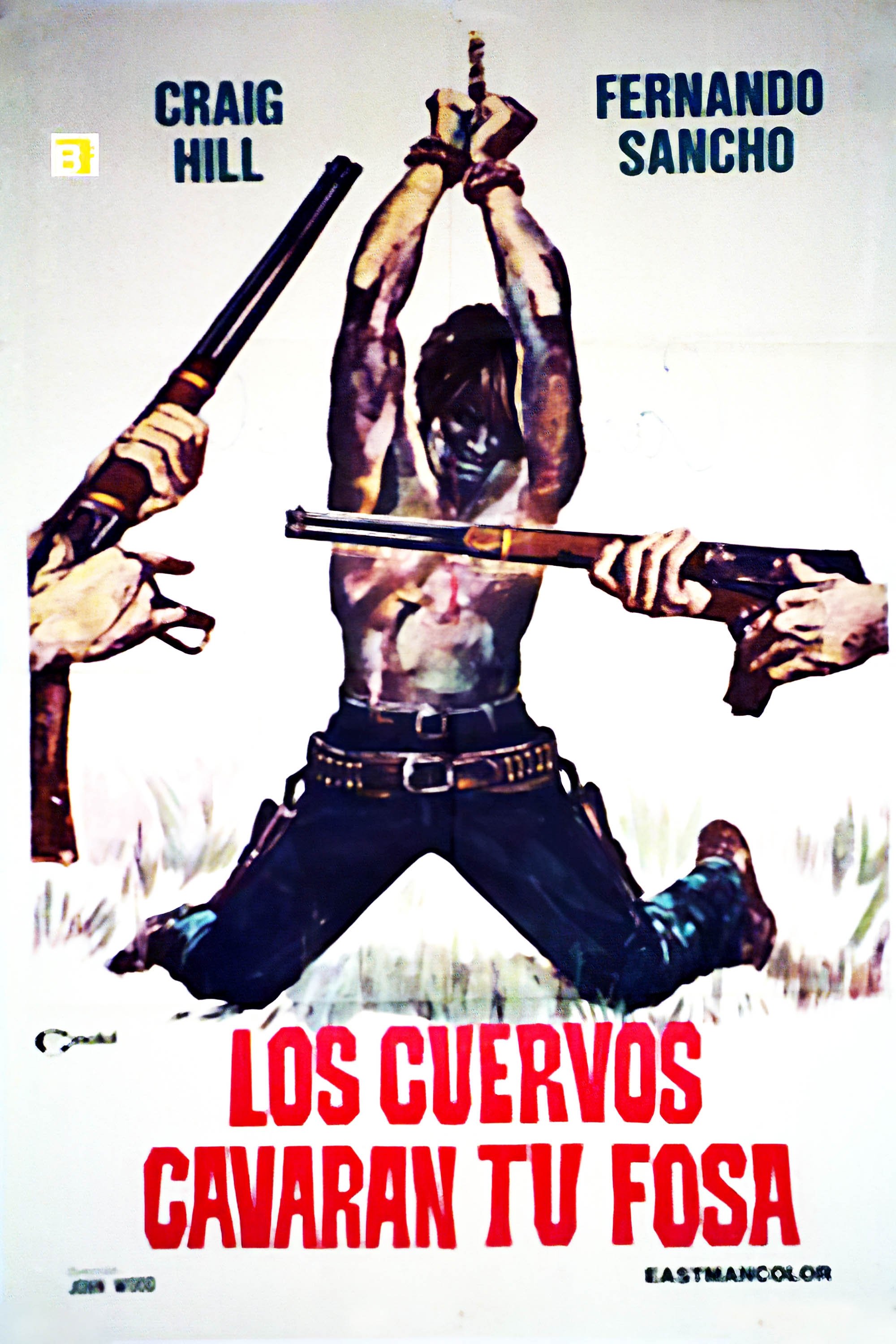 Poster de Los buitres cavarán tu fosa