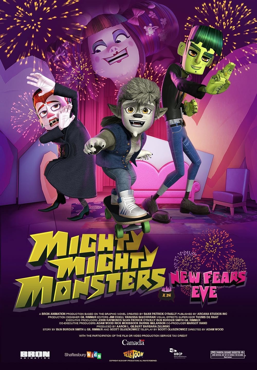 Poster de Mighty Mighty Monsters in New Fears Eve