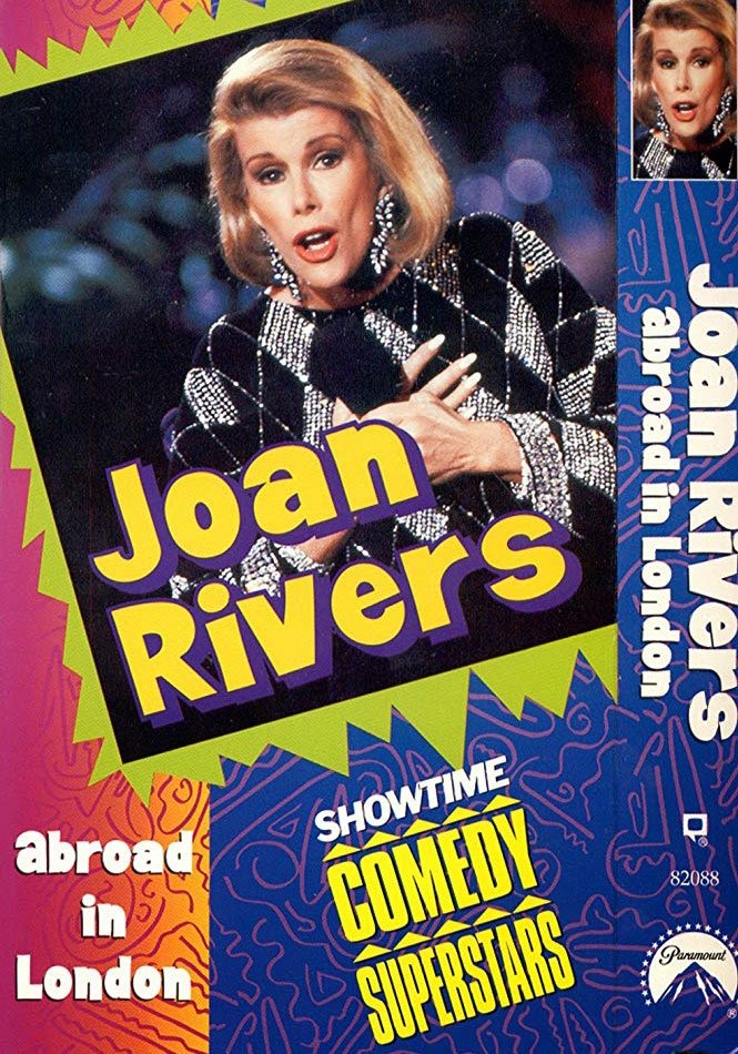 Affiche du film Joan Rivers: Abroad in London