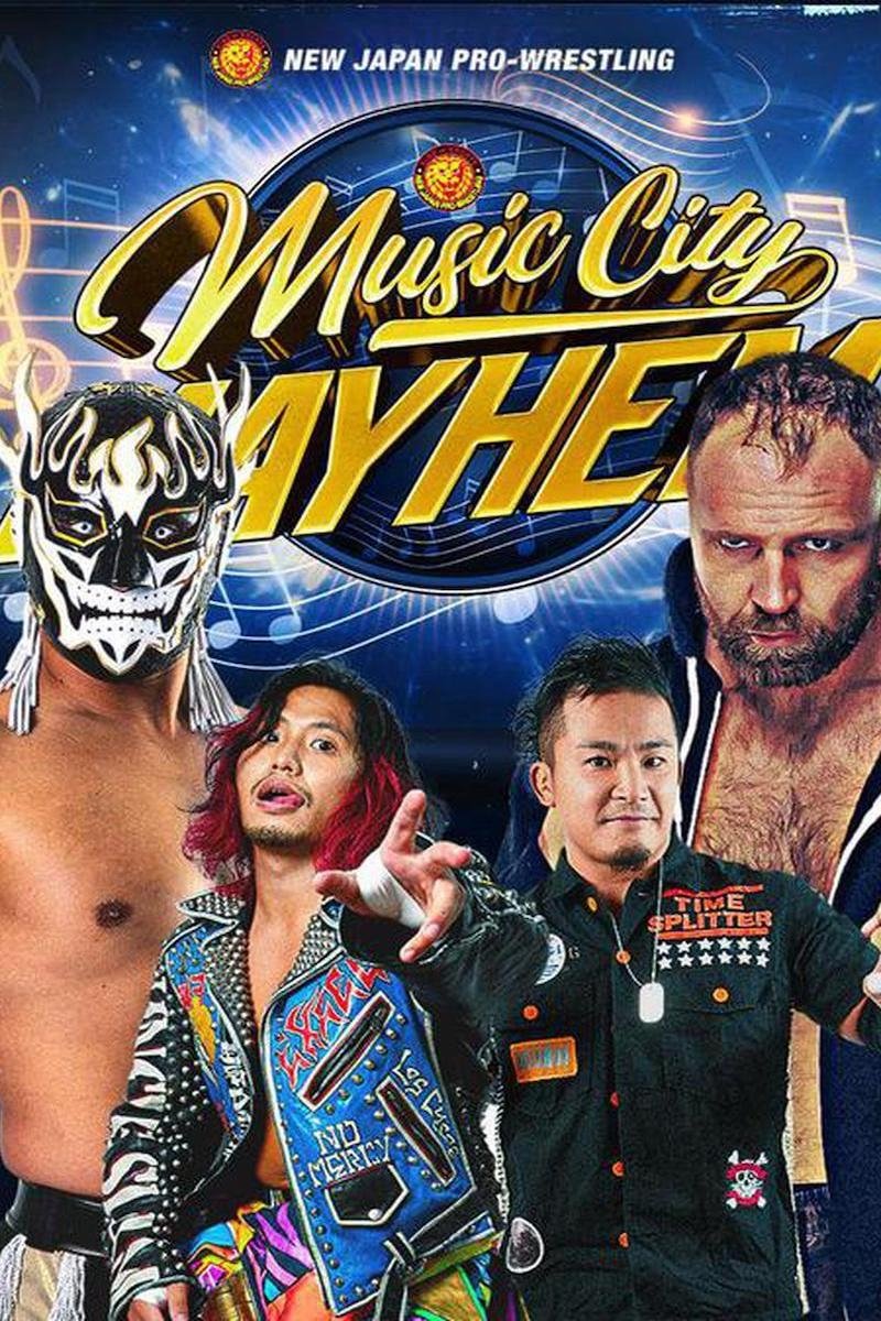 Affiche du film NJPW Music City Mayhem