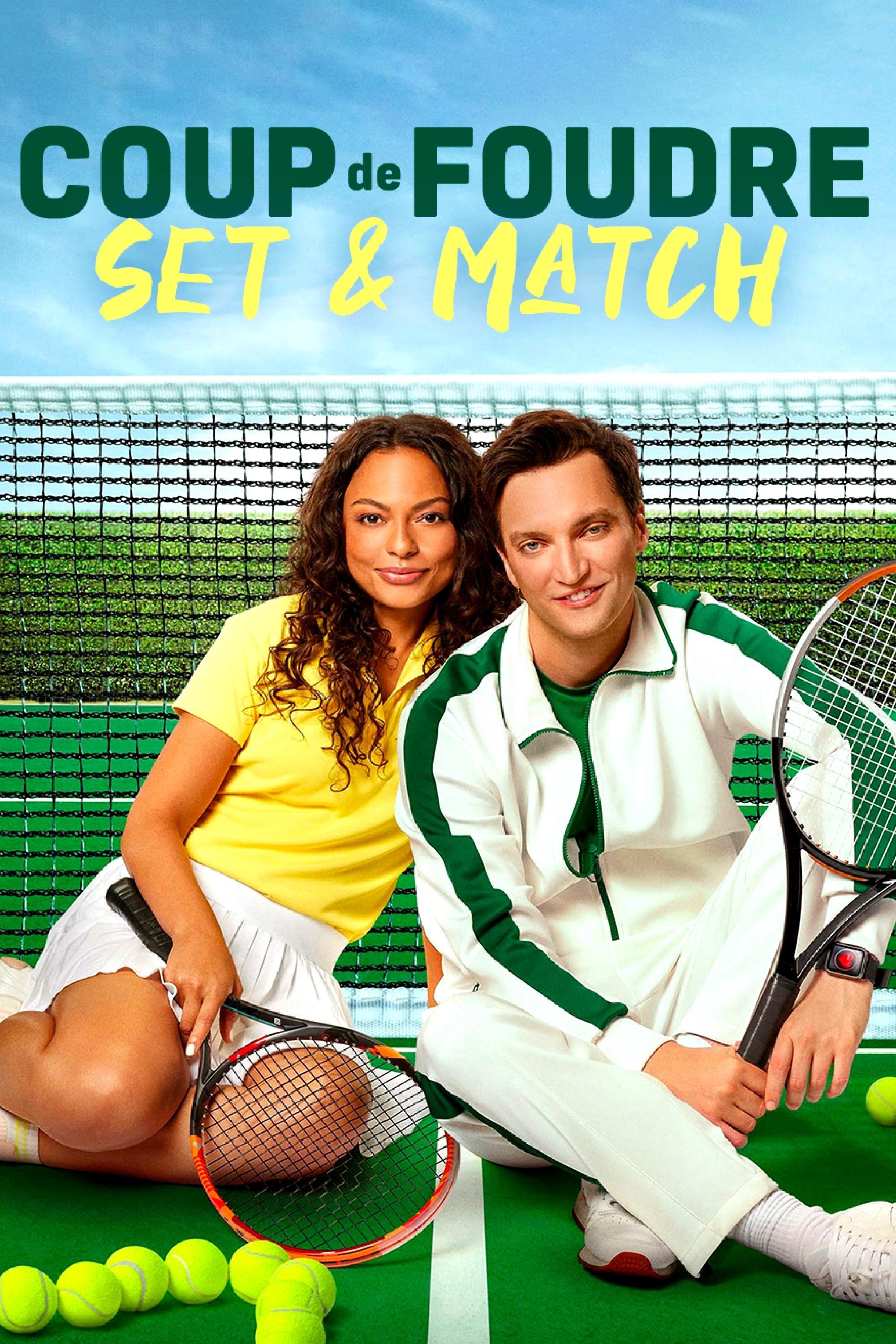 Affiche du film Coup de foudre, set et match