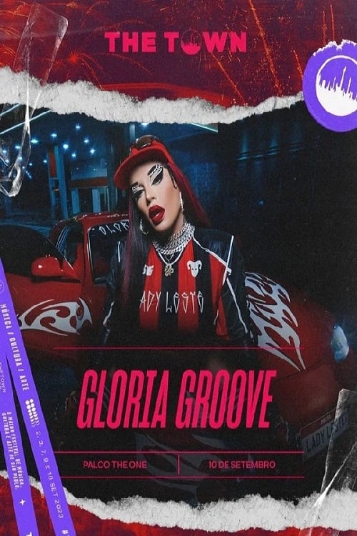 Poster de Gloria Groove - The Town 2023