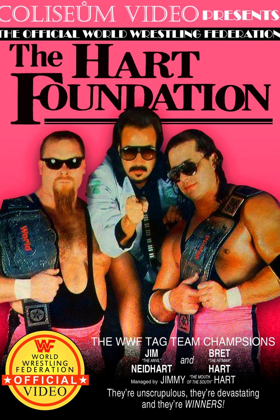 Affiche du film WWE The Hart Foundation