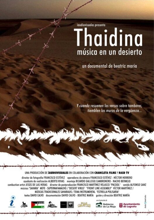 Poster de Thaidina, música en un desierto