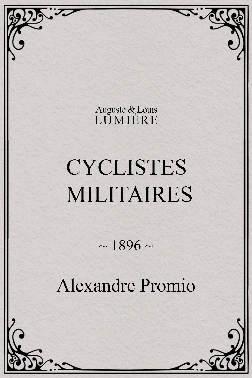 Cyclistes militaires