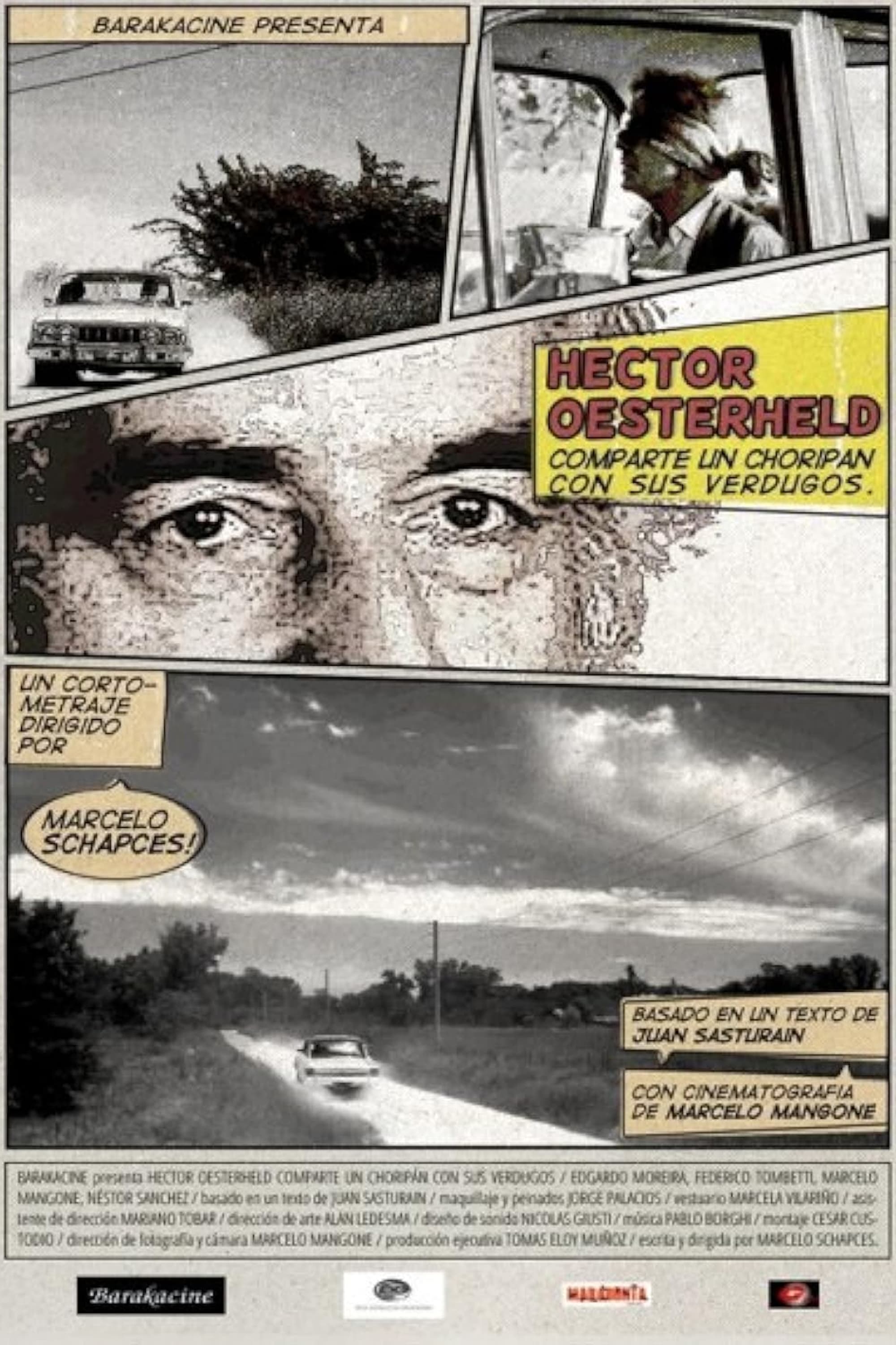 Poster de Héctor Oesterheld comparte un choripán con sus verdugos