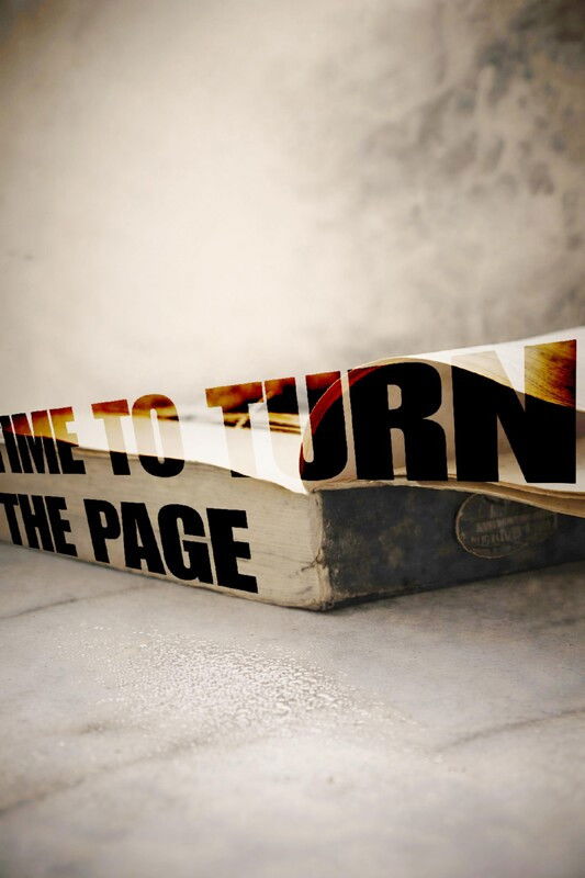 Time to turn the page