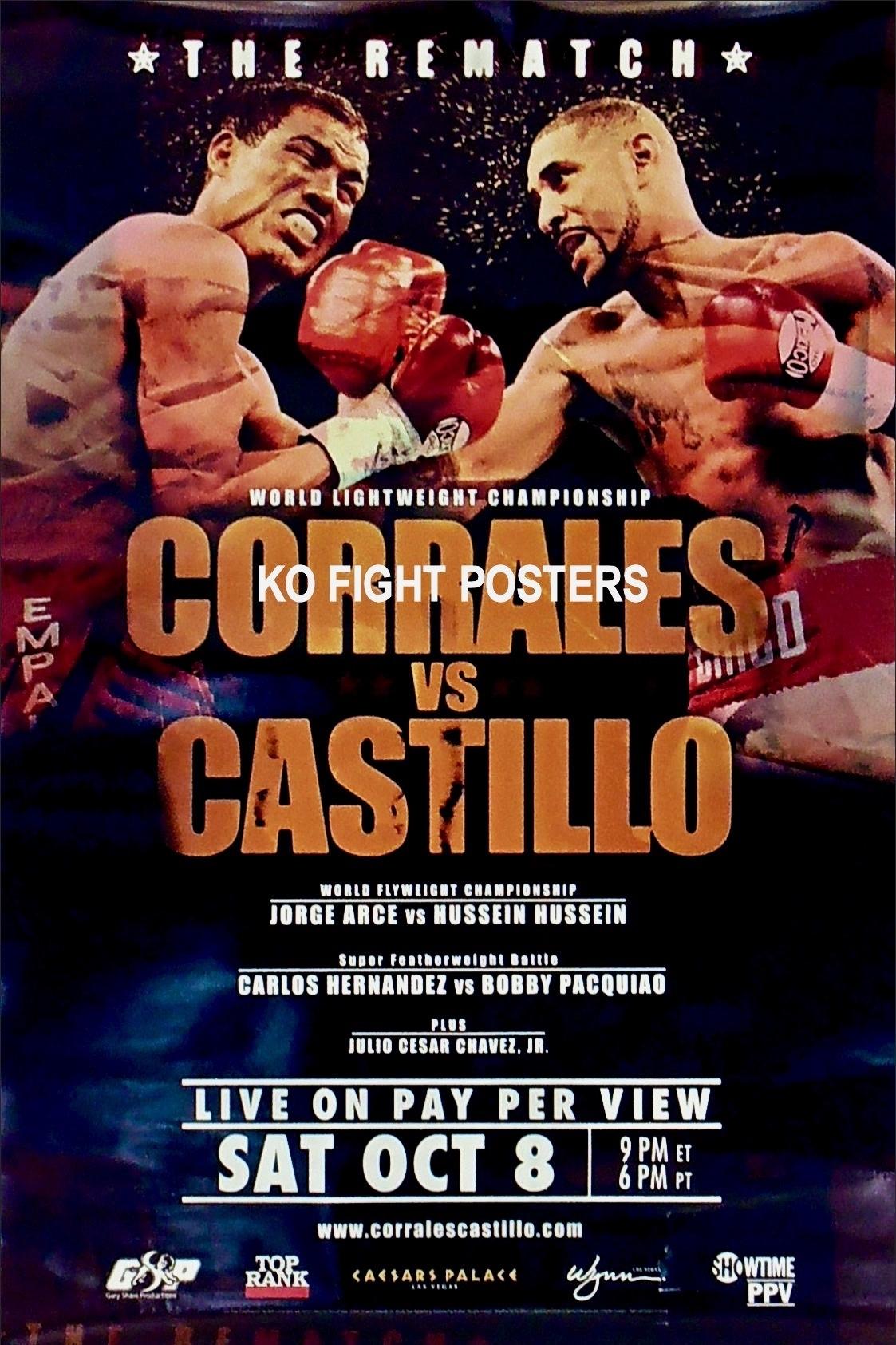 Poster de Diego Corrales vs. José Luis Castillo II