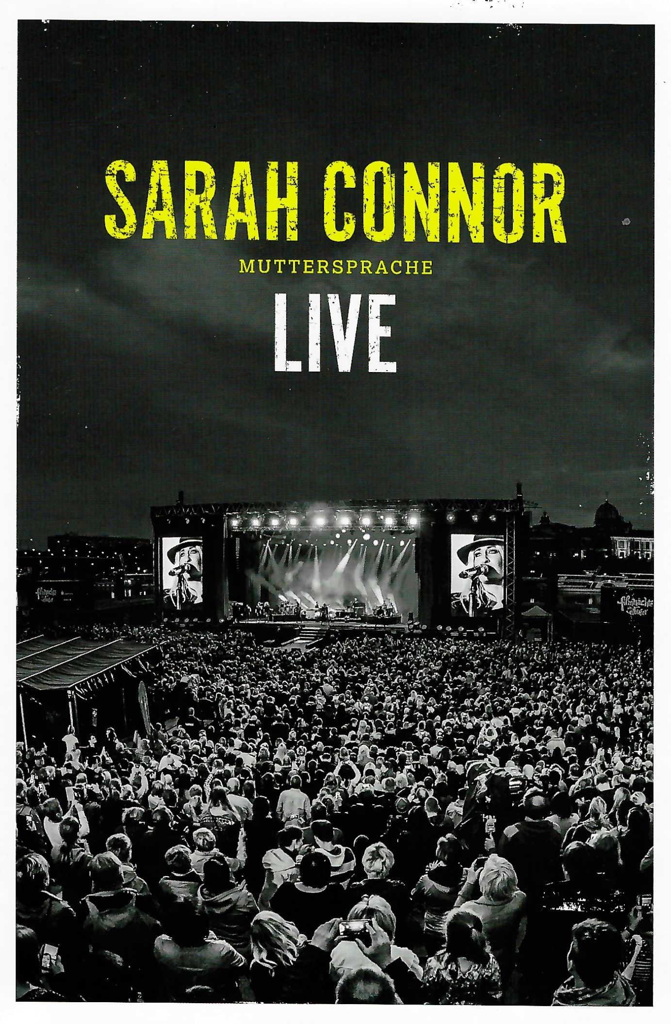 Poster de Sarah Connor: Muttersprache Live