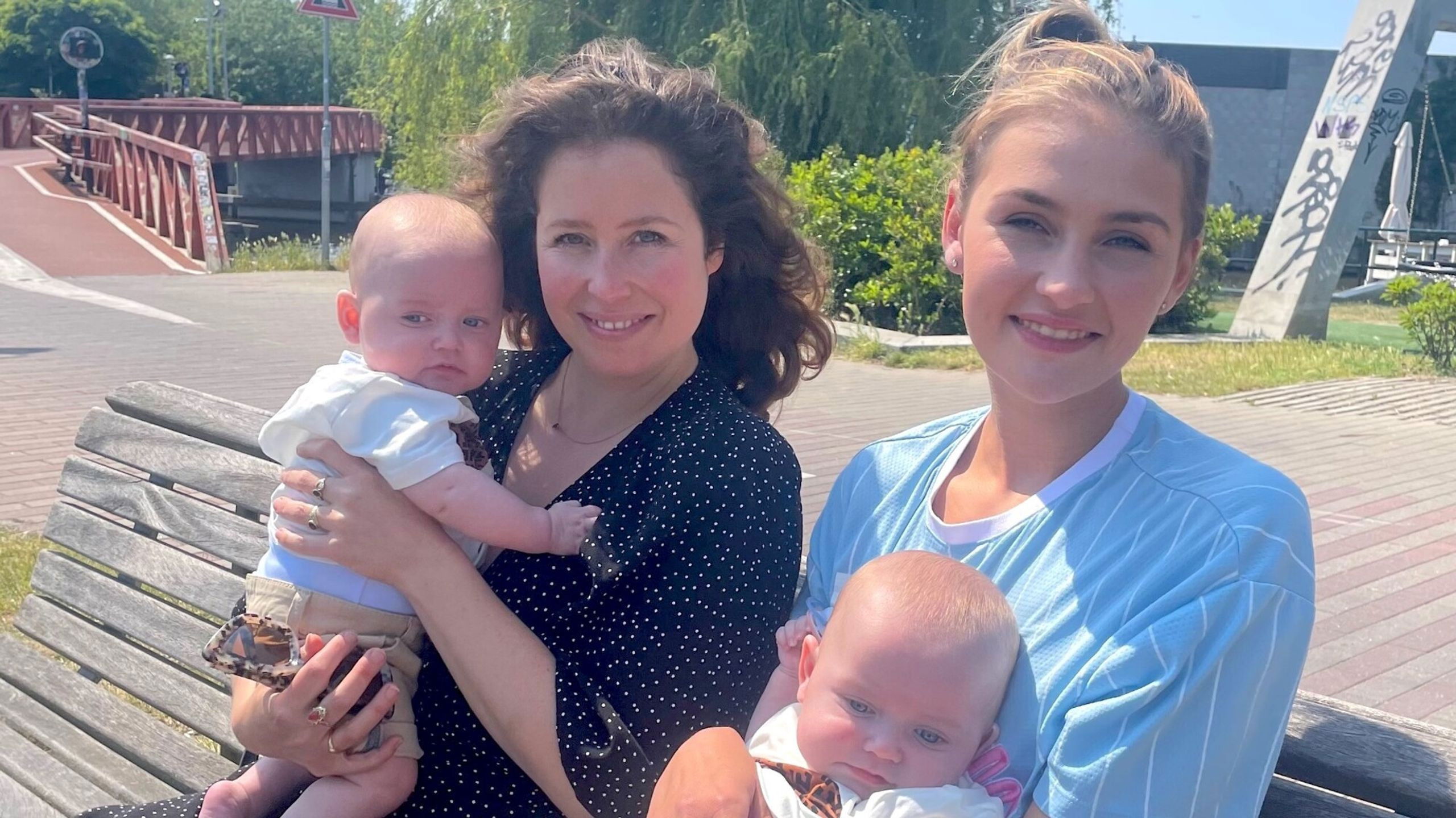 Nina and Sanne Vogel