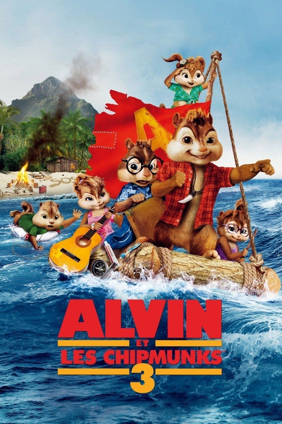 Affiche du film Alvin and the Chipmunks: Chipwrecked