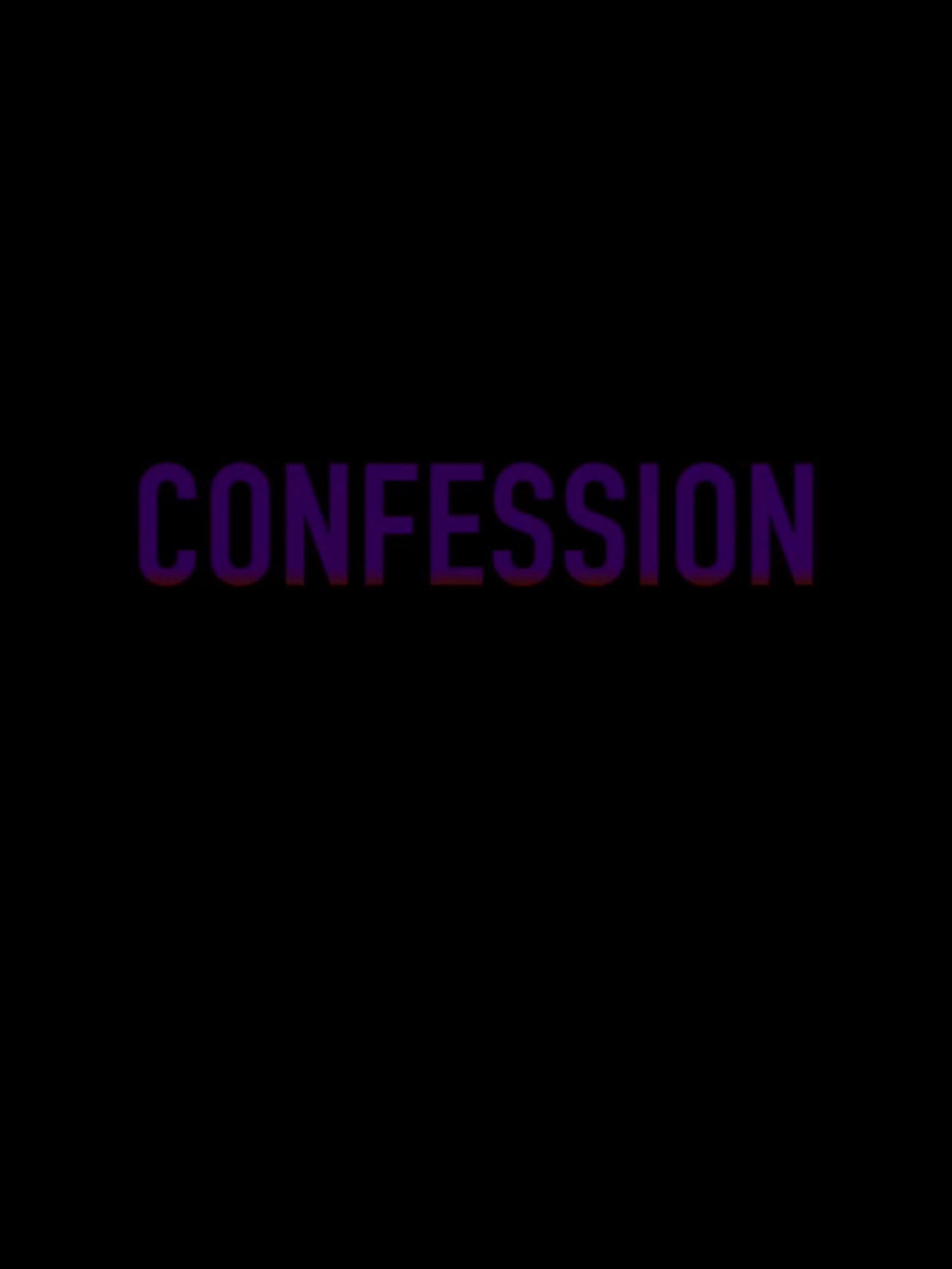 Poster de CONFESSION