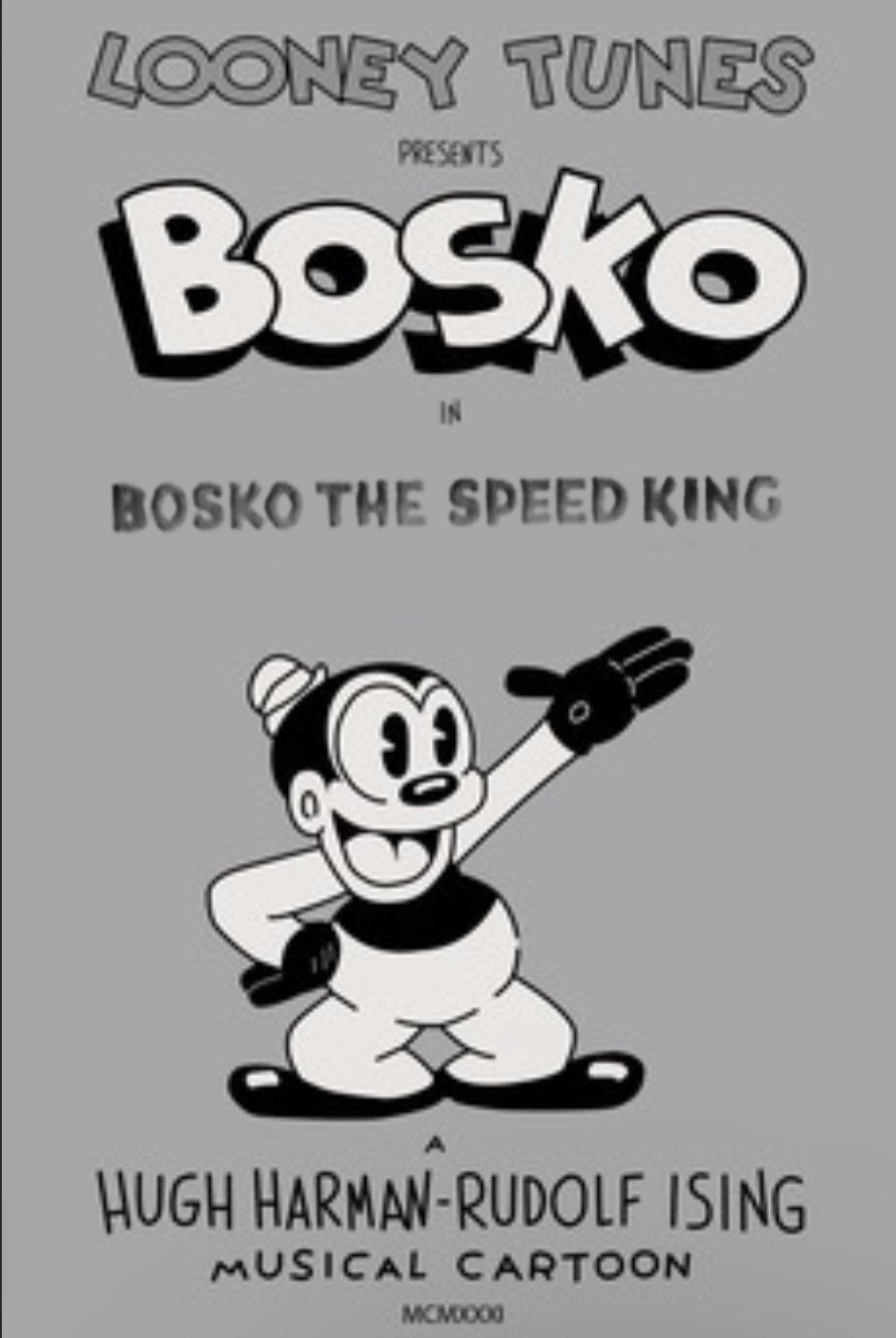 Poster de Bosko the Speed King