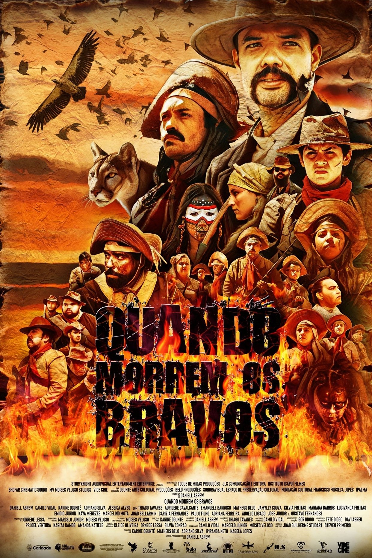 Poster de Quando Morrem os Bravos