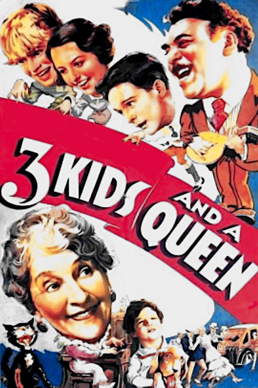 Poster de 3 Kids and a Queen