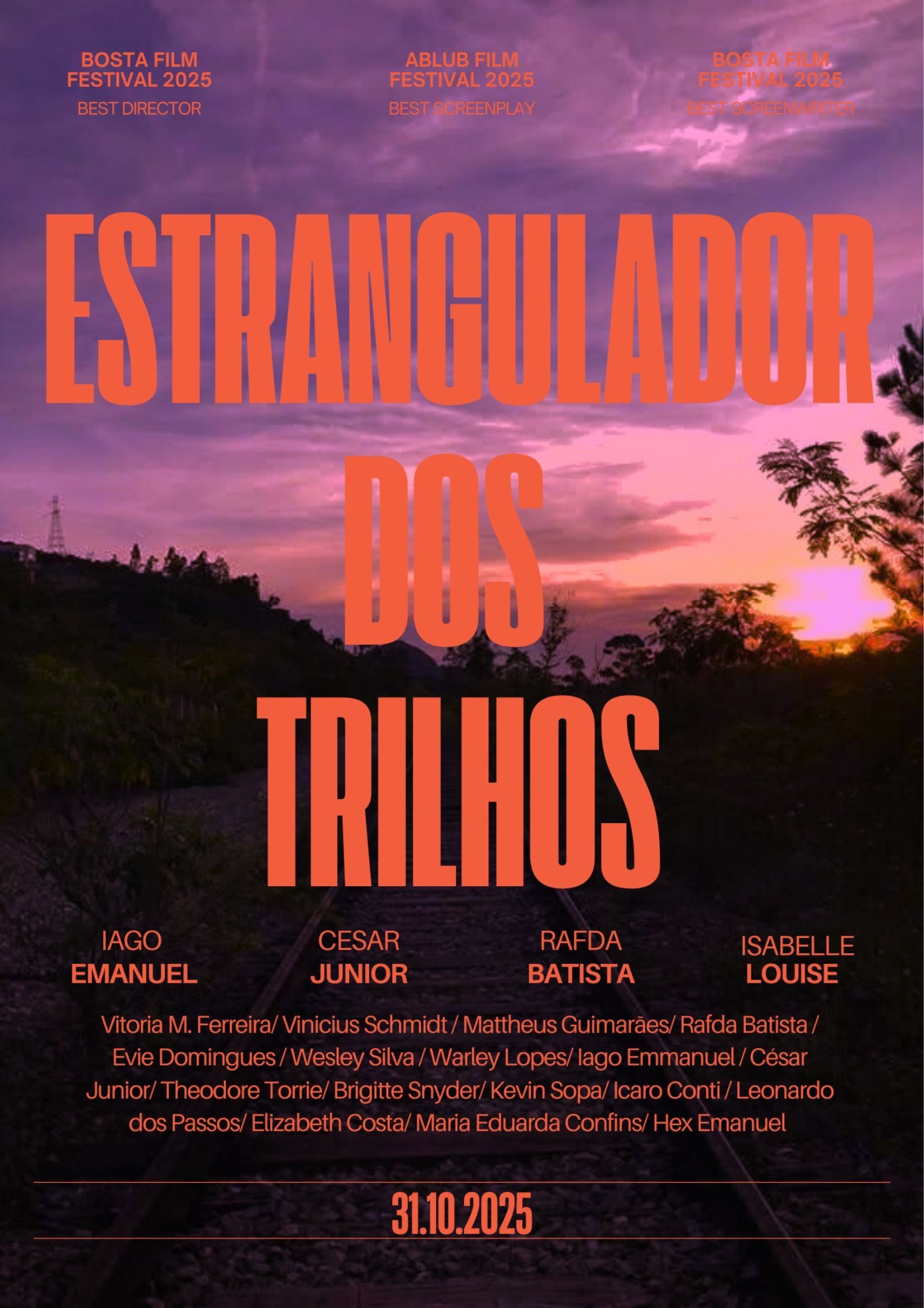 Poster de ESTRANGULADOR DOS TRILHOS