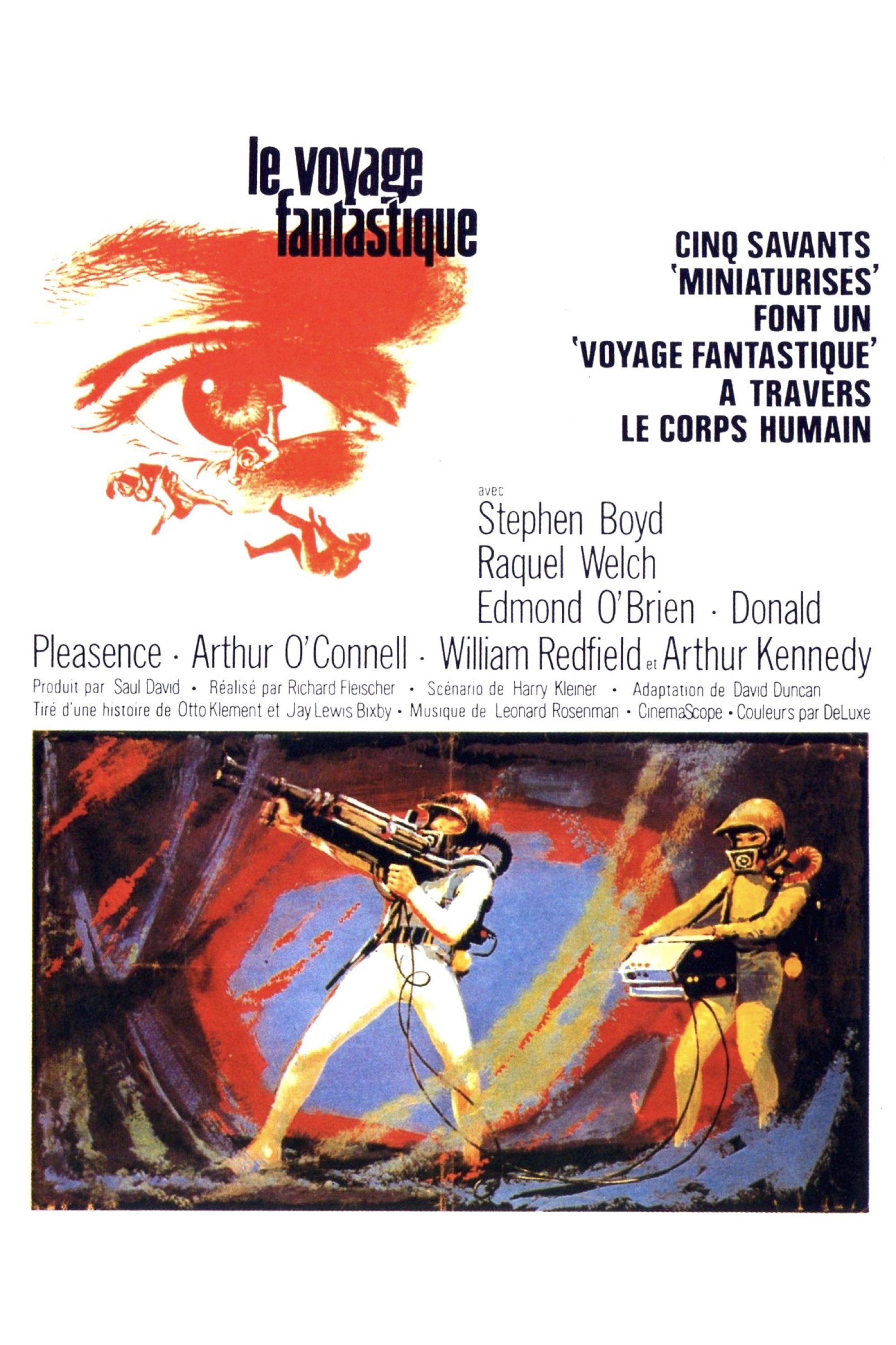 Affiche du film Le voyage fantastique