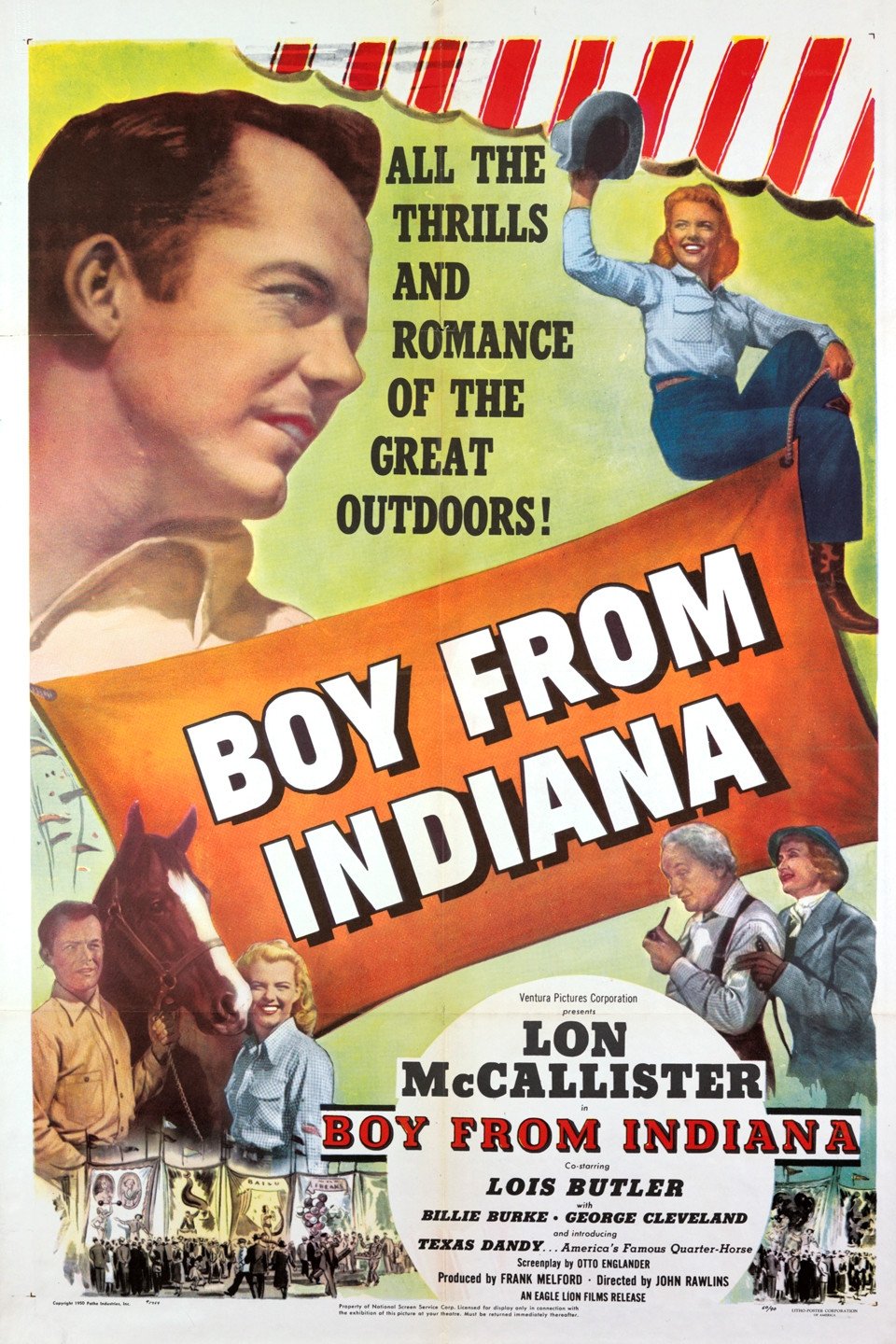 Poster de The Boy From Indiana