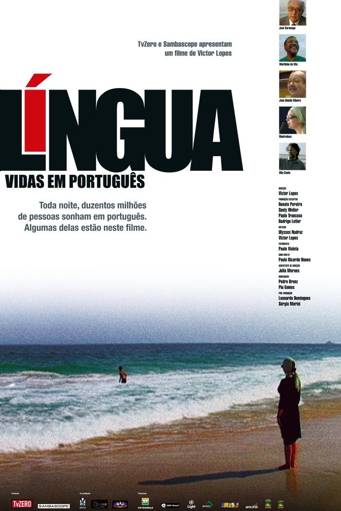 Poster de Língua - Vidas em Português