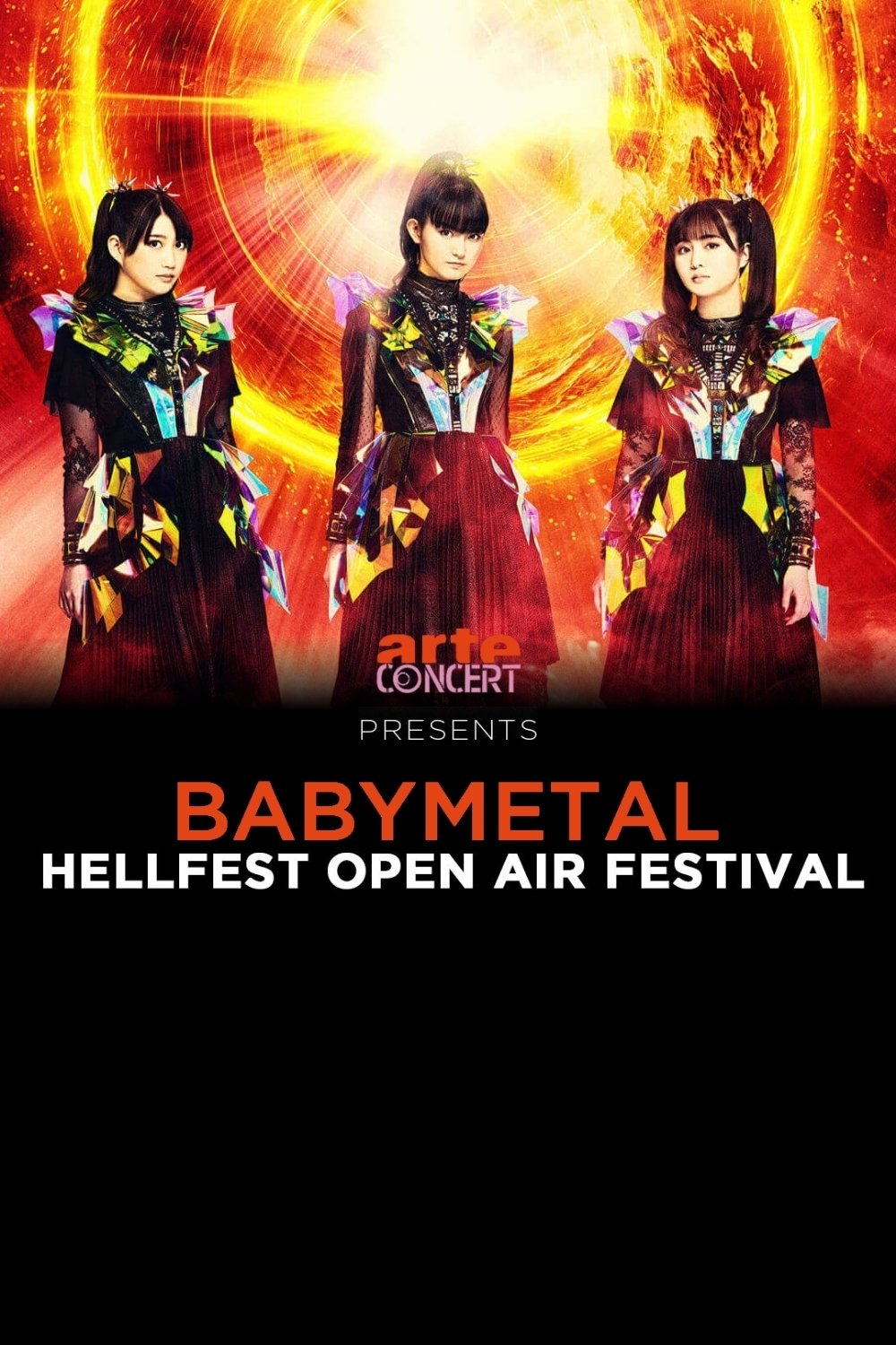 Poster for BABYMETAL - Hellfest 2024