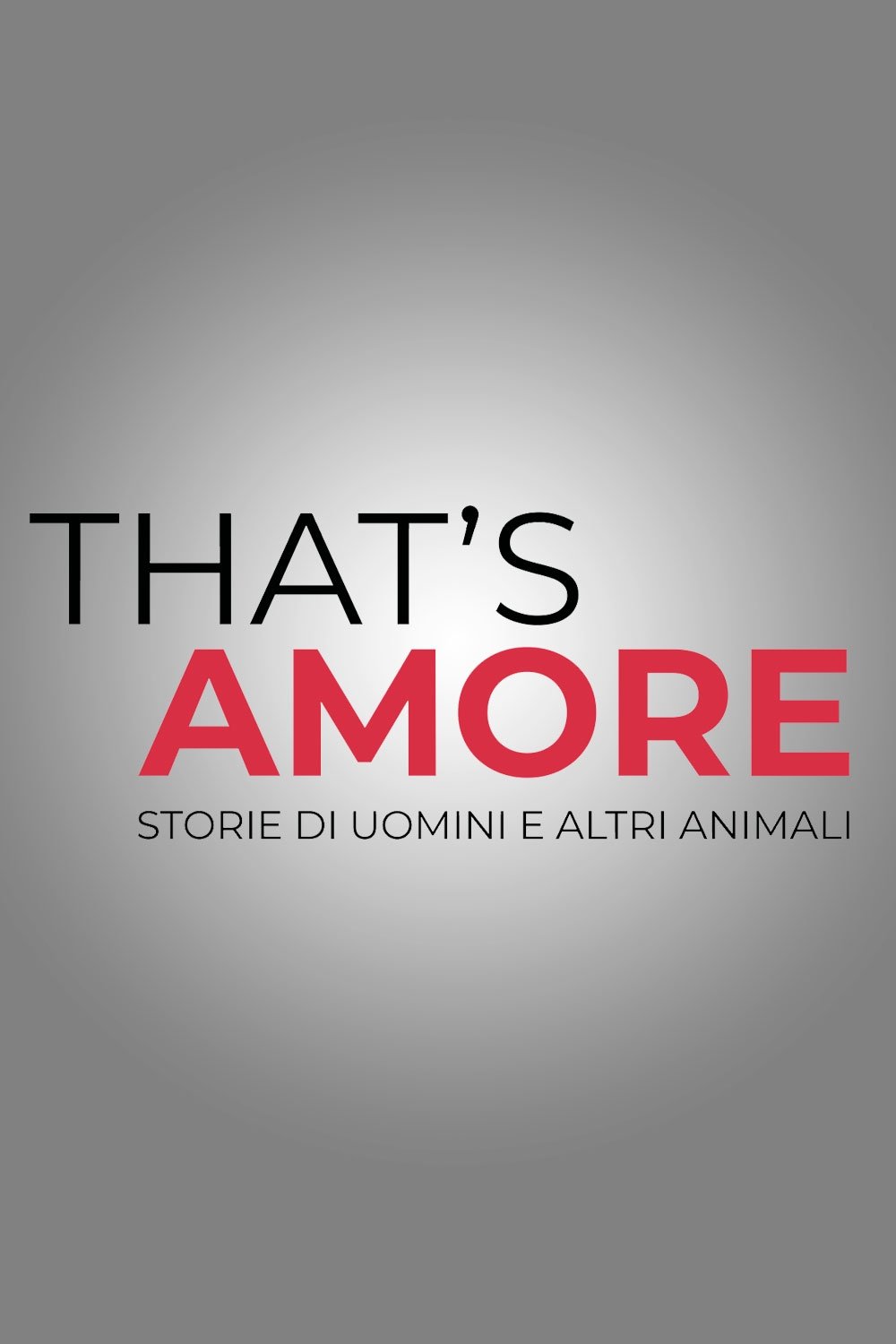 Poster de That's Amore