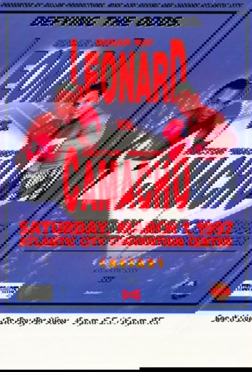 Affiche du film Sugar Ray Leonard vs Hector Camacho