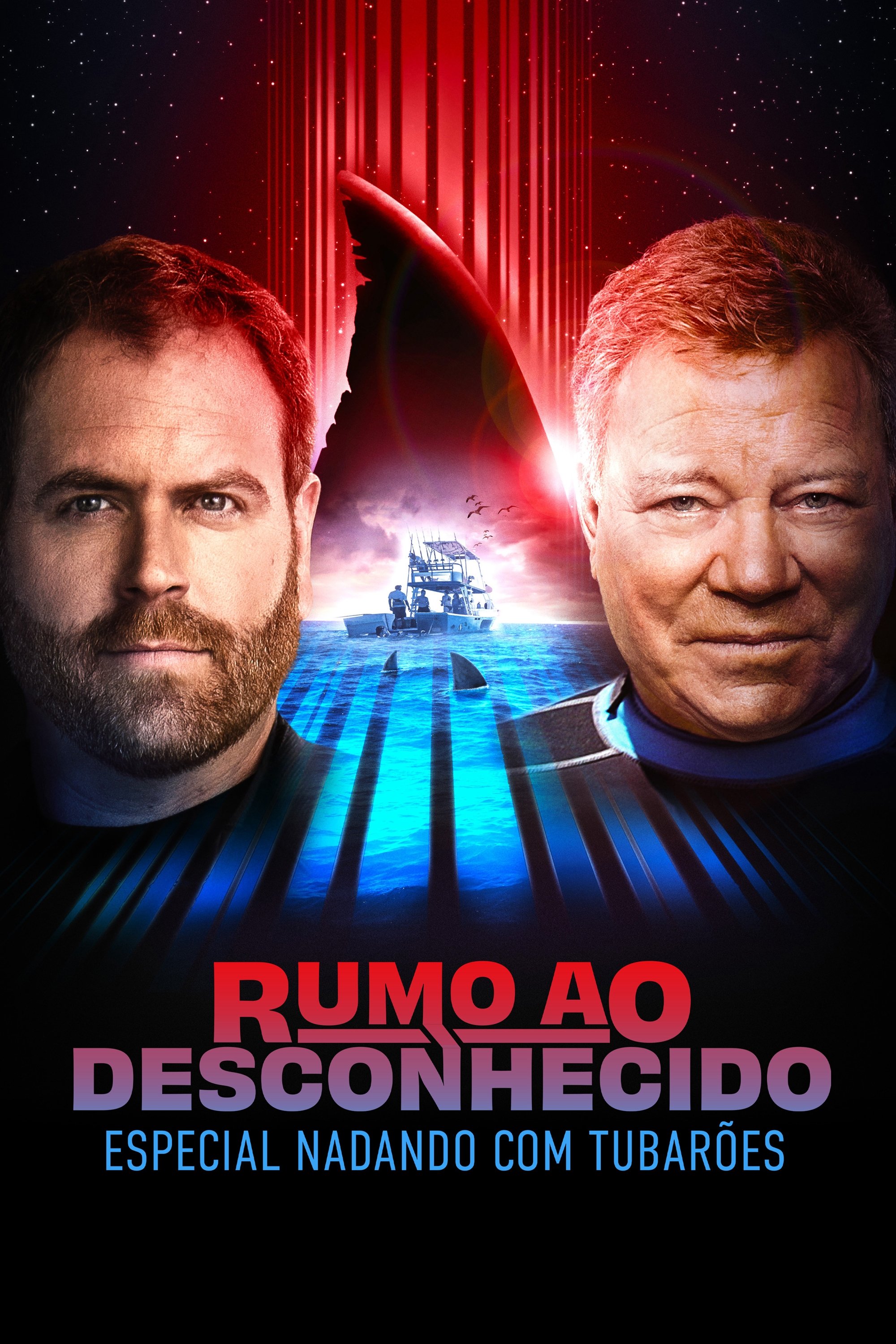 Poster de Rumo ao Desconhecido: Especial Nadando com Tubarões