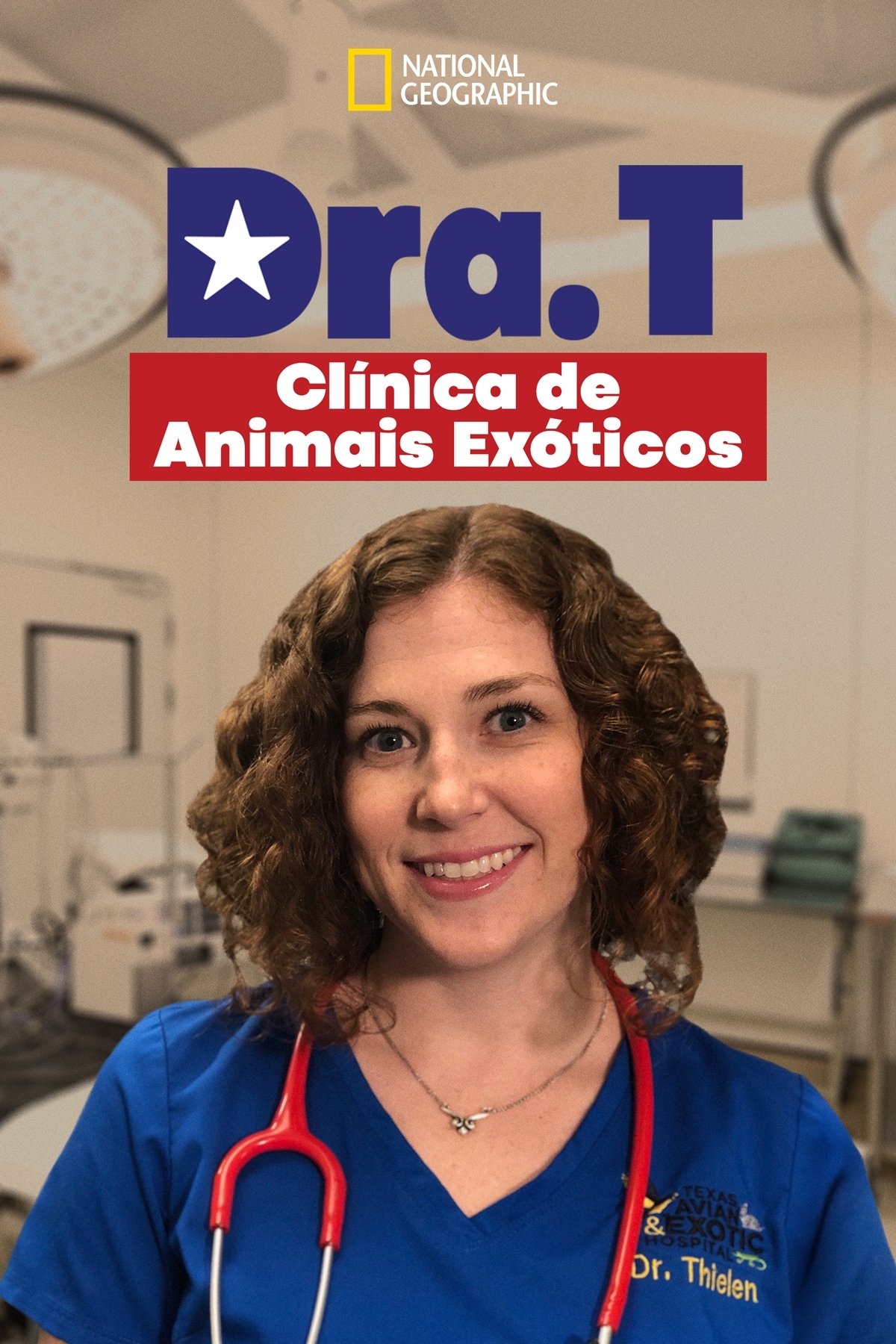 Poster de Dra. T: Clínica de Animais Exóticos