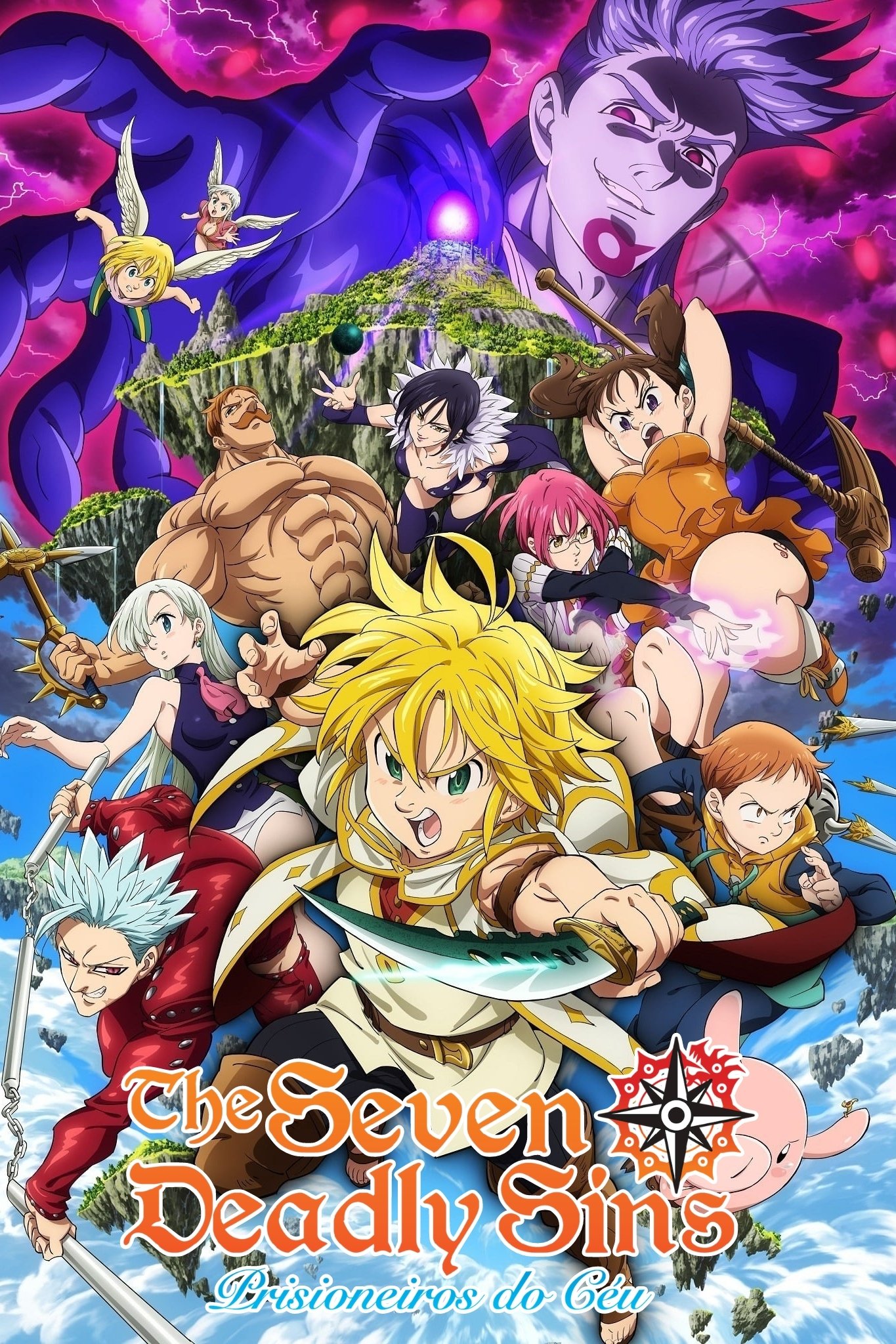 Poster de The Seven Deadly Sins - Prisioneiros do Céu