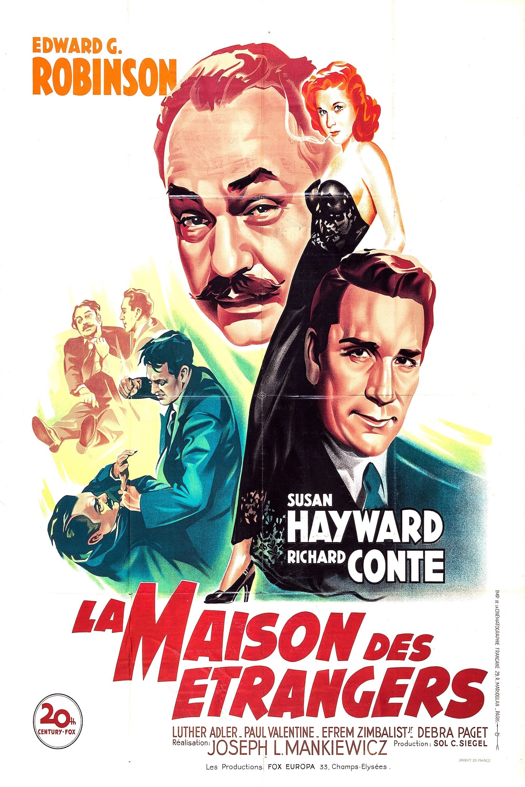 Affiche du film House of Strangers
