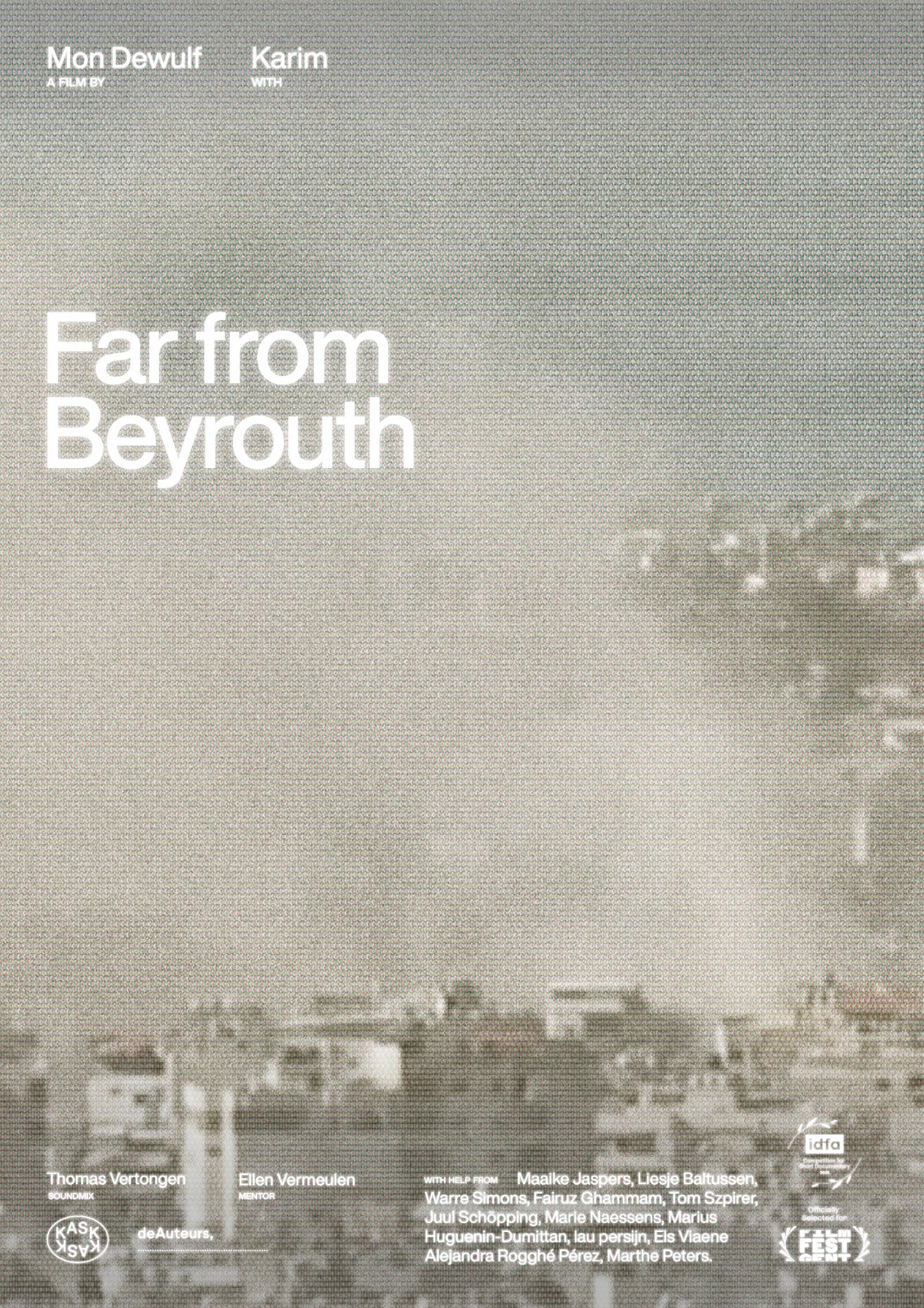 Poster de Far from Beyrouth