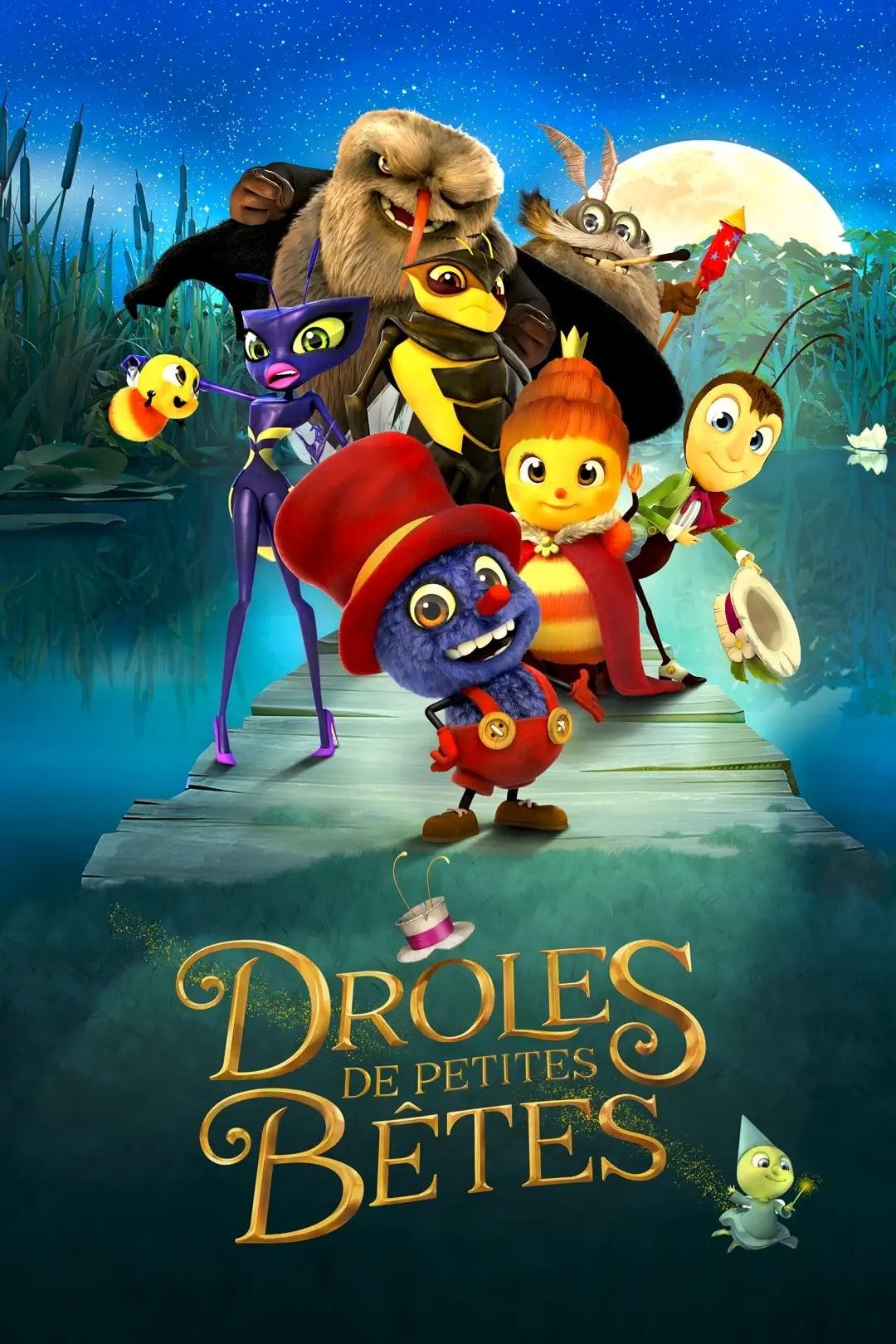 Affiche du film Drôles de petites bêtes