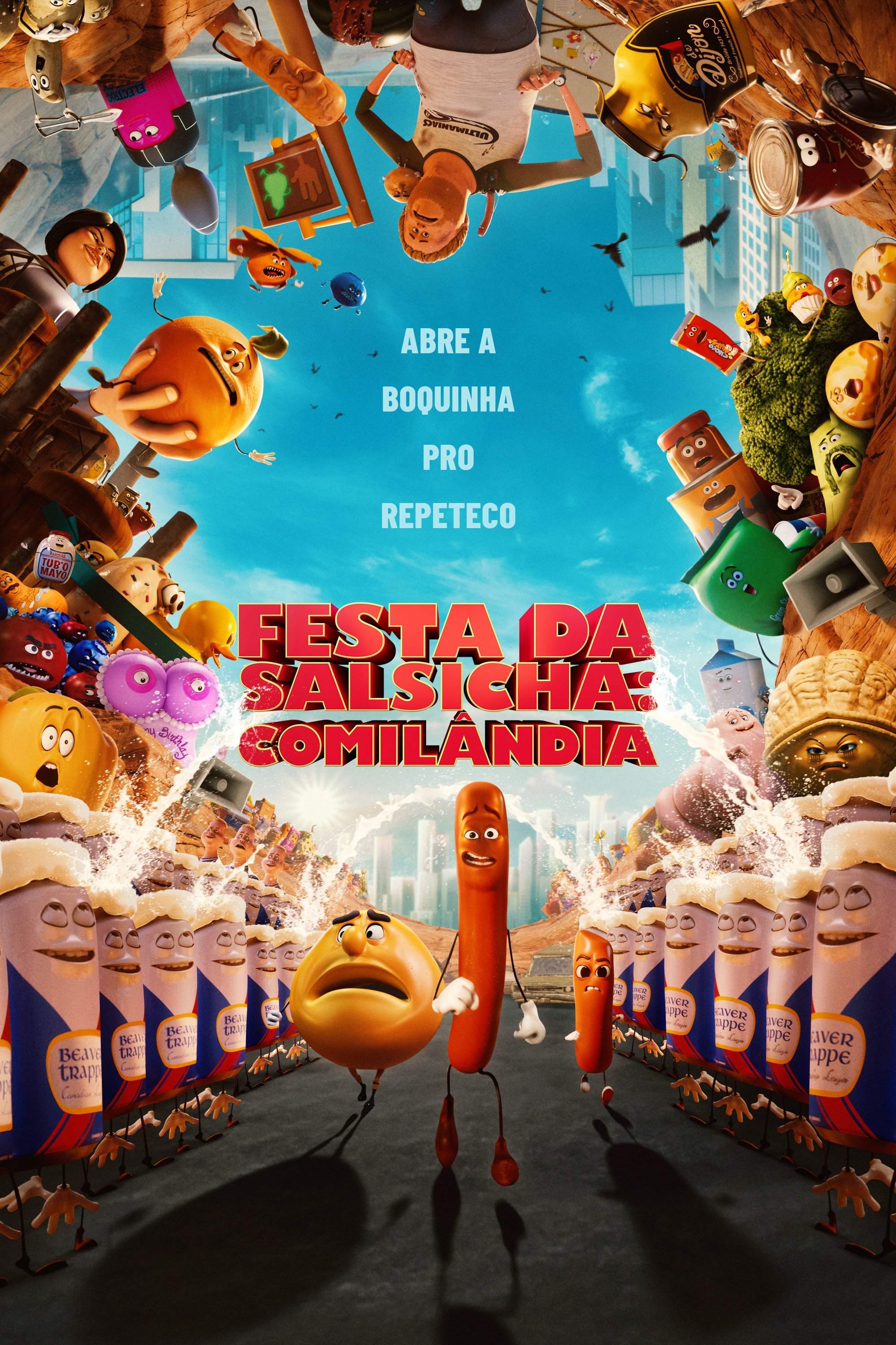Poster de Festa da Salsicha: Comilândia