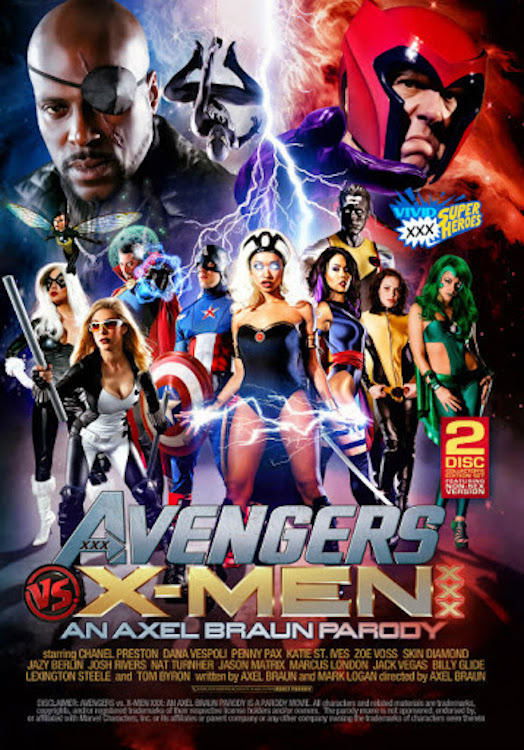 Poster de Avengers vs X-Men XXX: An Axel Braun Parody