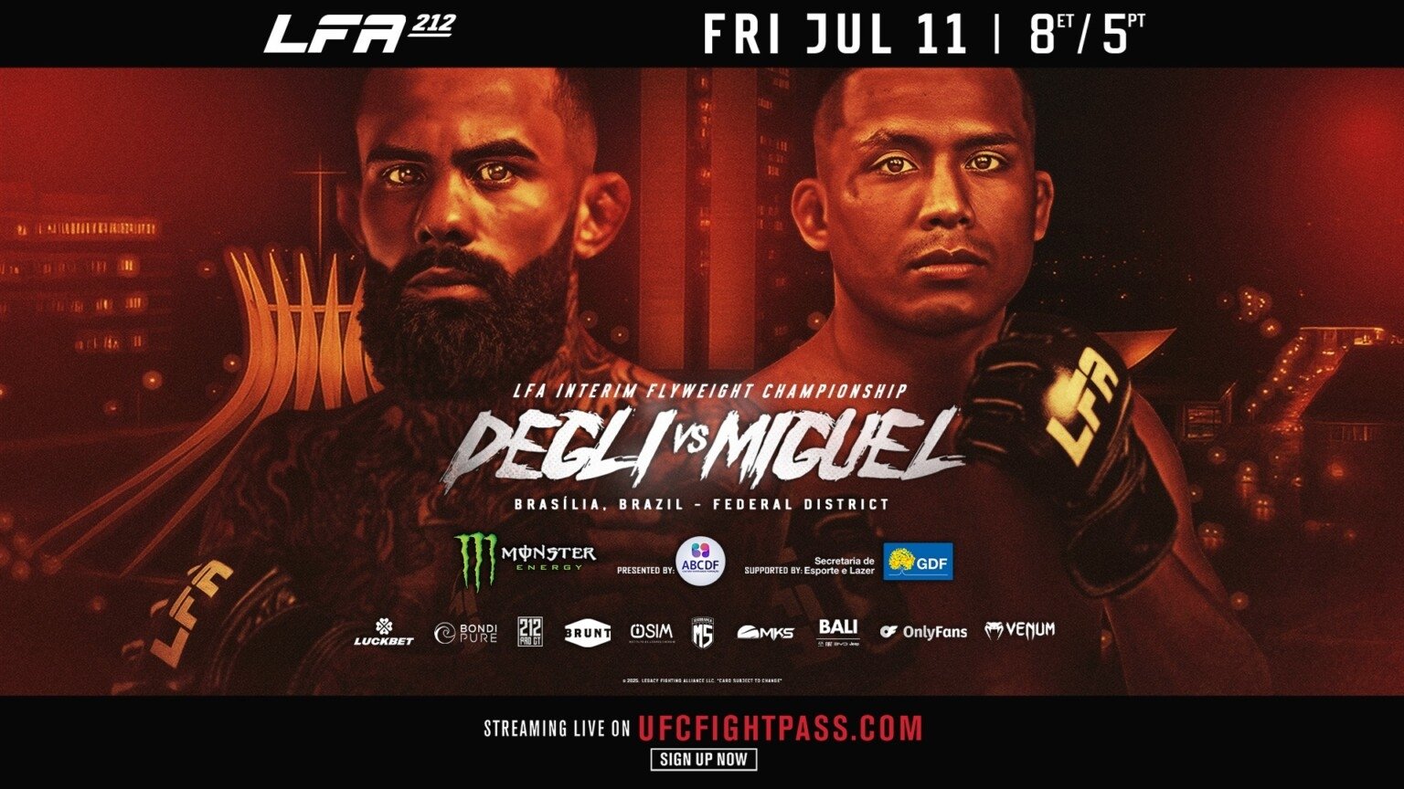 LFA 212: Degli vs. Severino