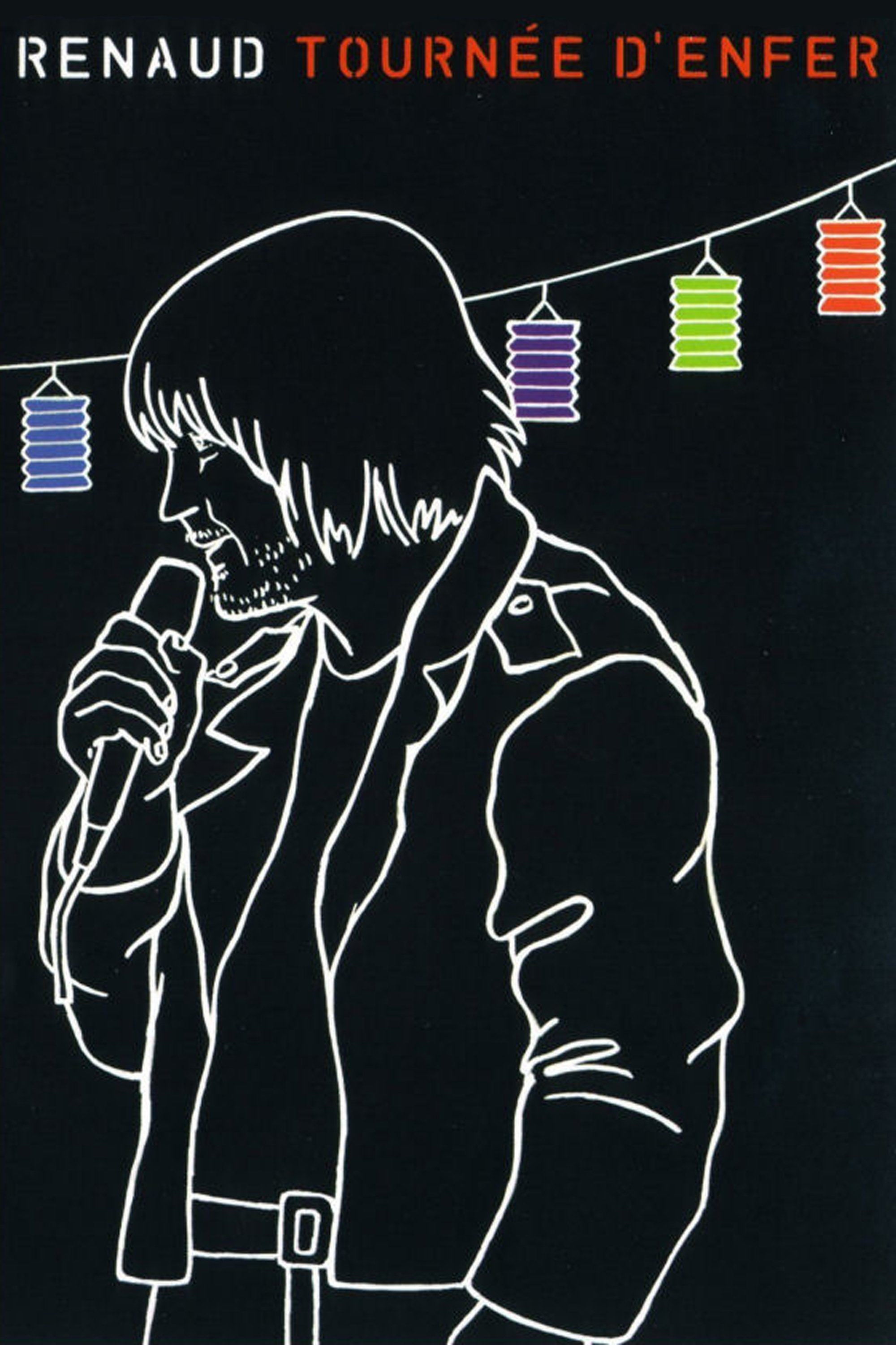 Poster de Renaud - Tournée d'enfer