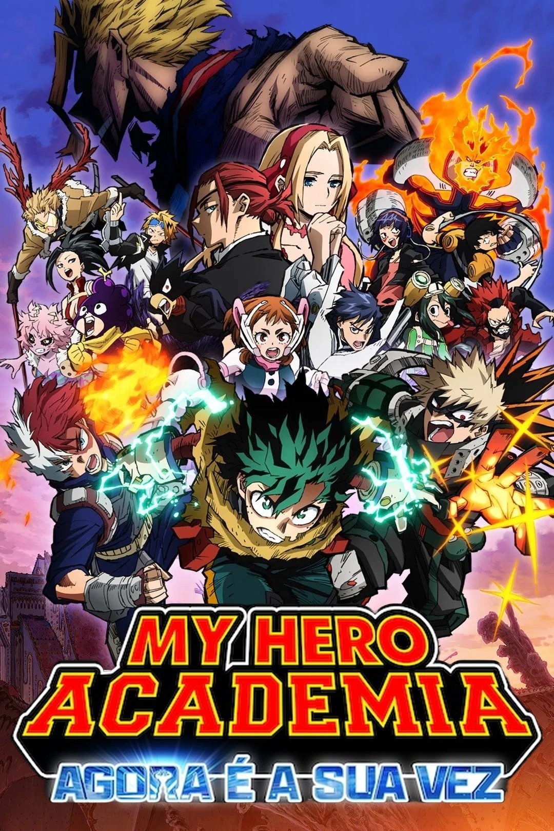 Poster de My Hero Academia: Agora é a Sua Vez